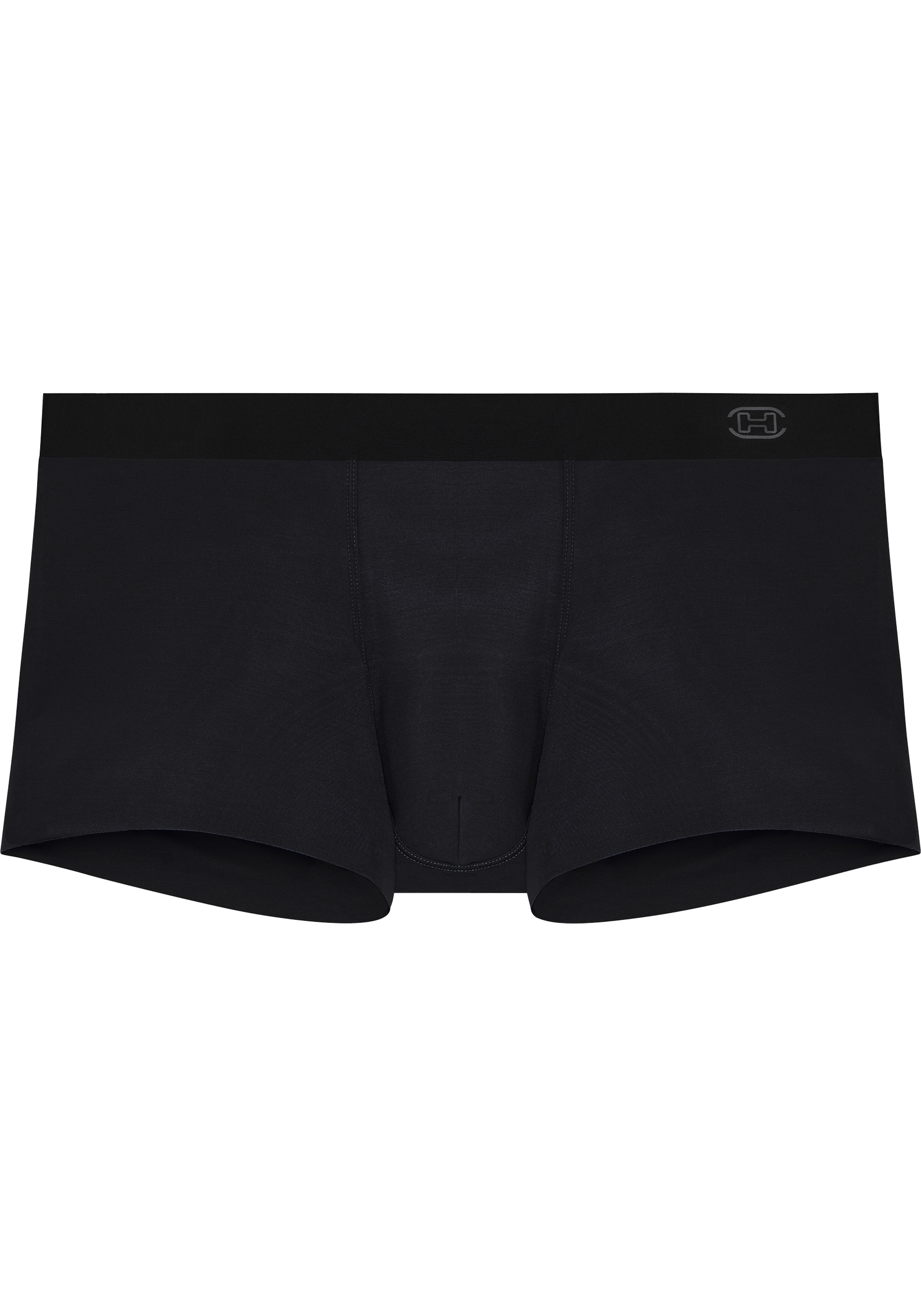 HOM Modal clean cut comfort boxer briefs (1-pack), heren boxer, zwart