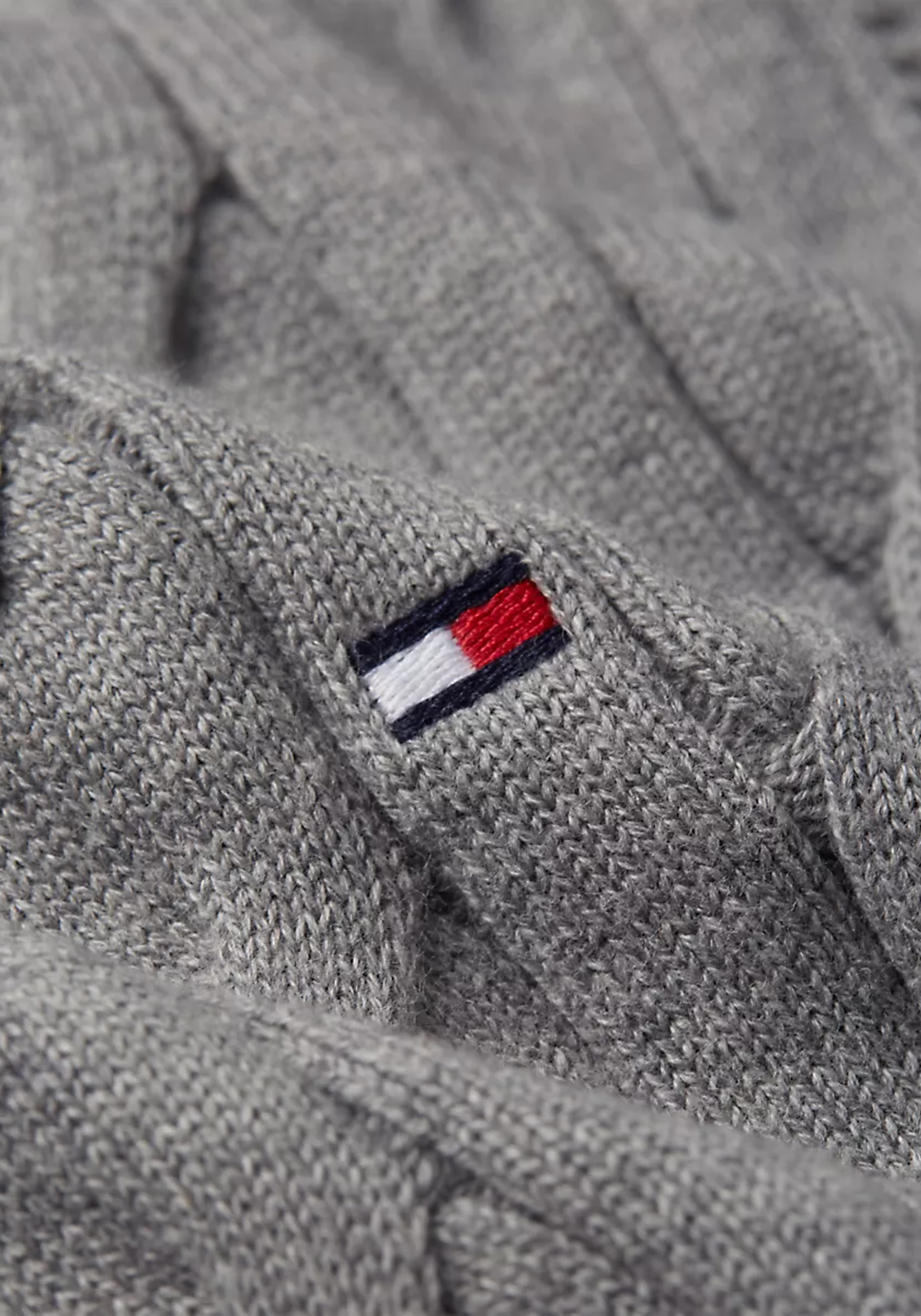 Tommy Hilfiger heren pullover katoen, grijs