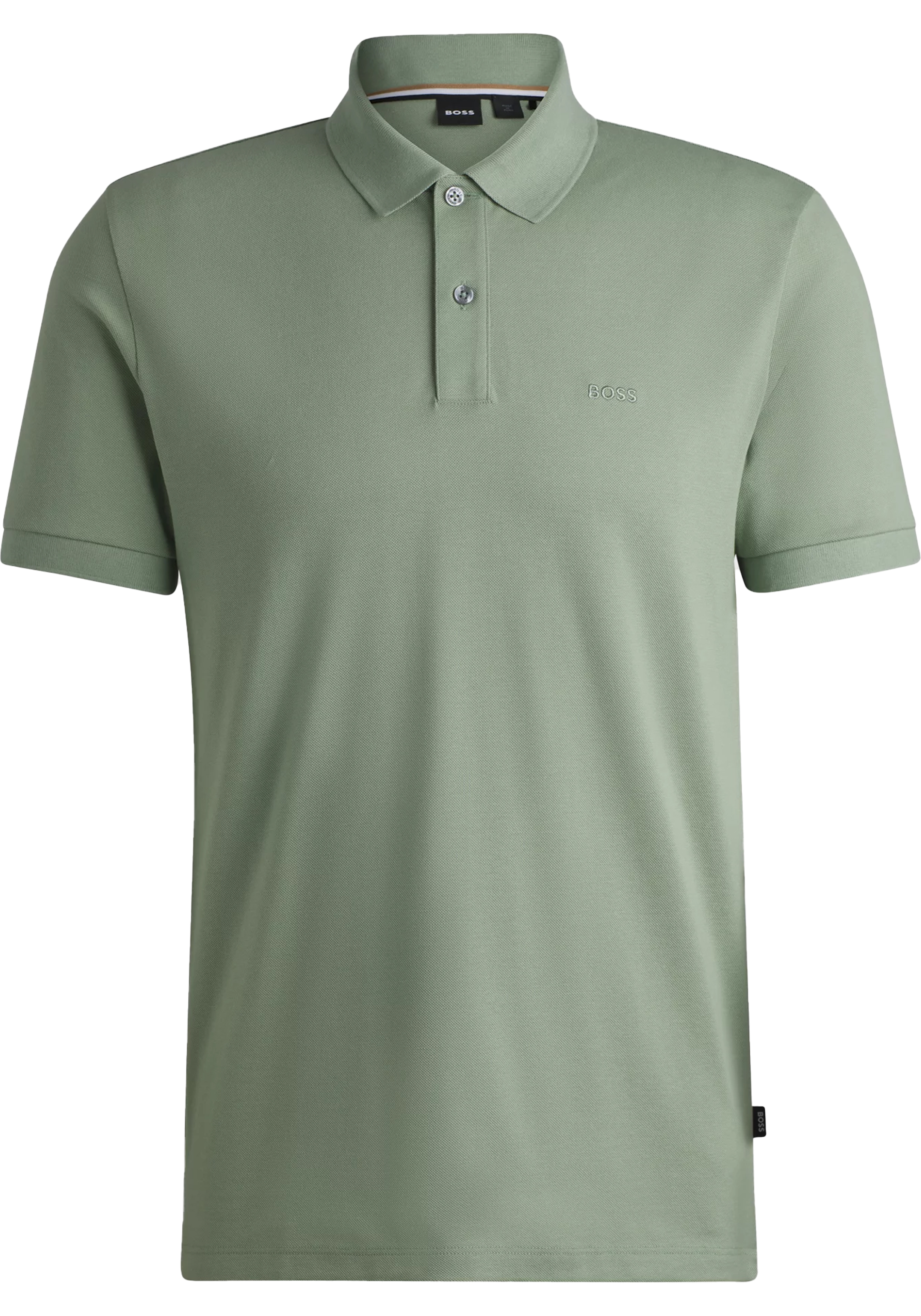 BOSS Pallas regular fit polo, pique, lichtgroen