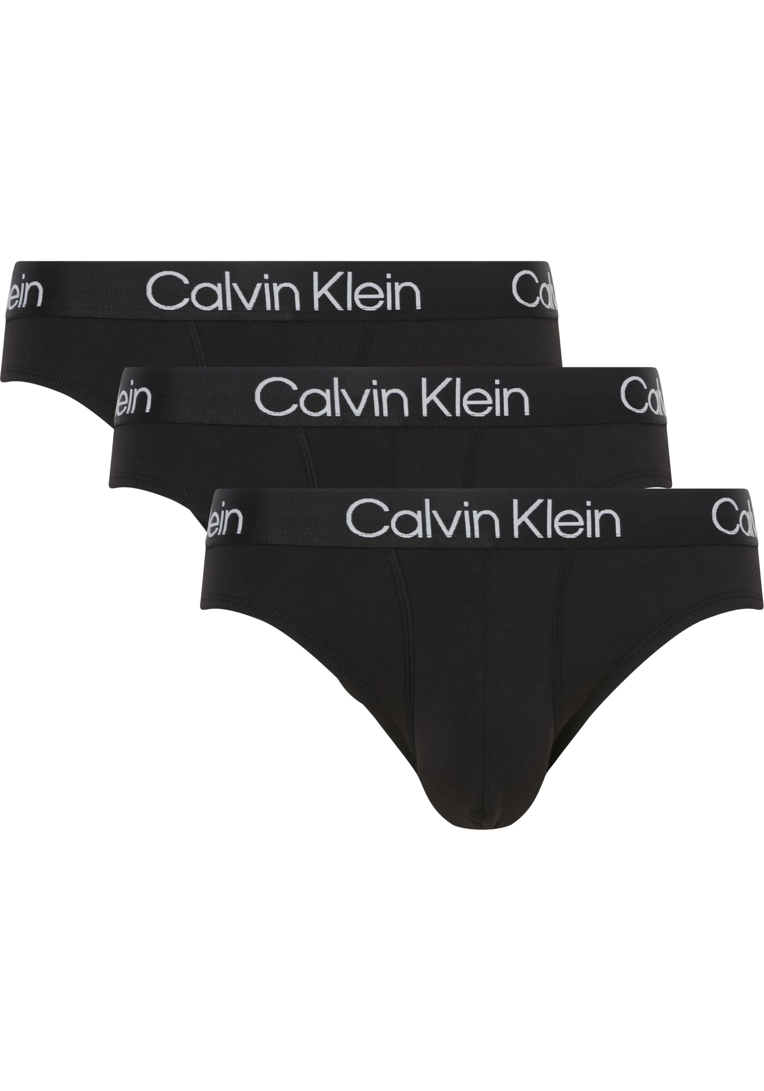 Calvin Klein Hipster Briefs (3-pack), heren slips, zwart