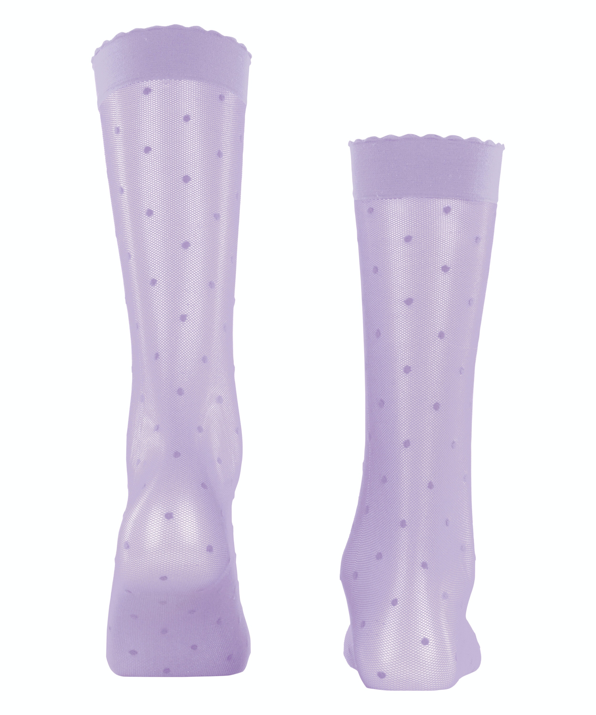 FALKE Dot 15 DEN dames kniekousen, lila (lupine)