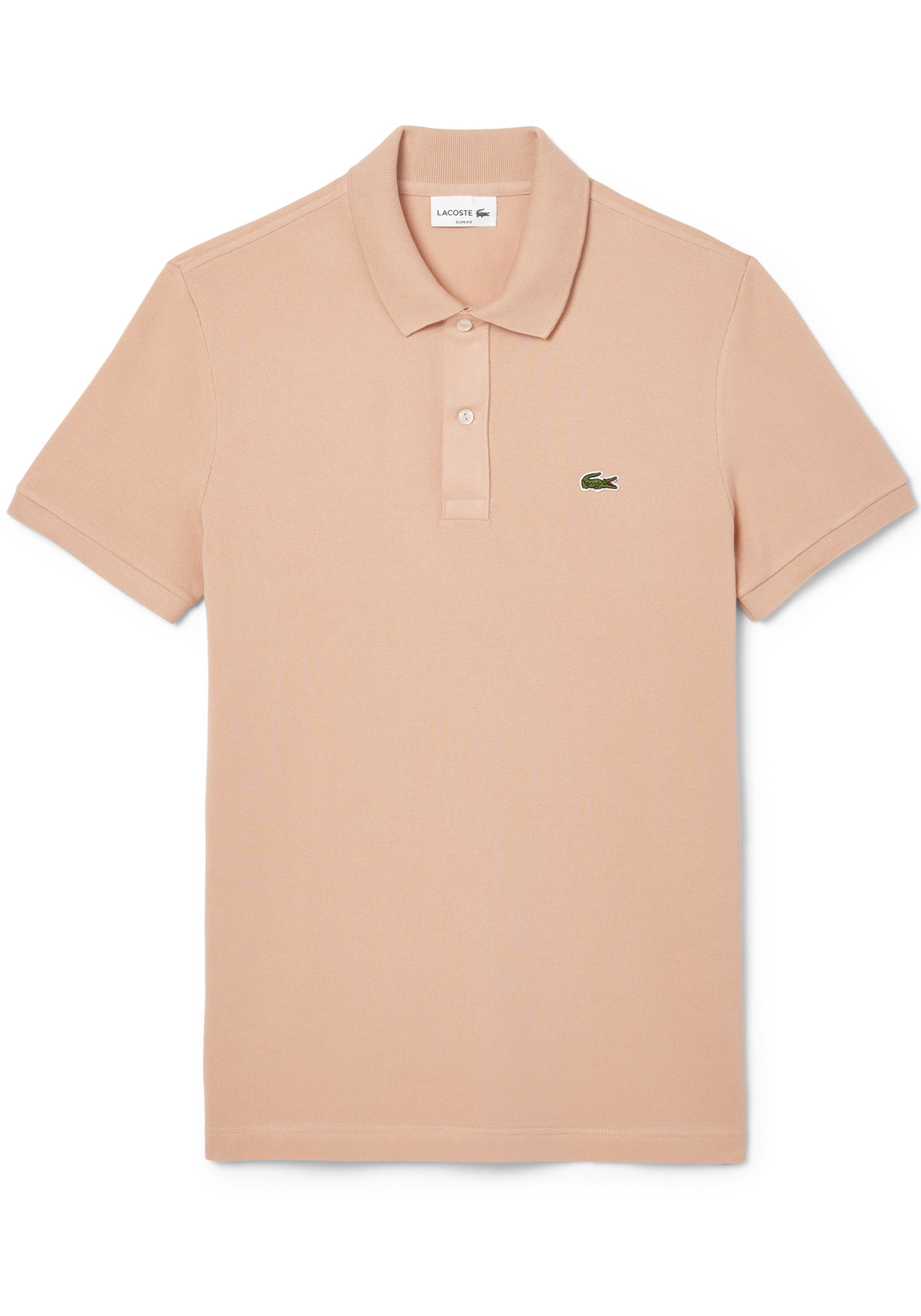 Lacoste Slim Fit polo, zalmroze