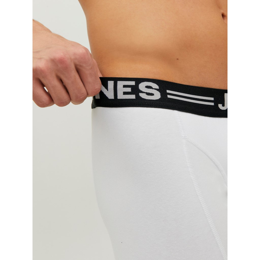 Jack & Jones heren boxers Sense trunks (3-pack), wit