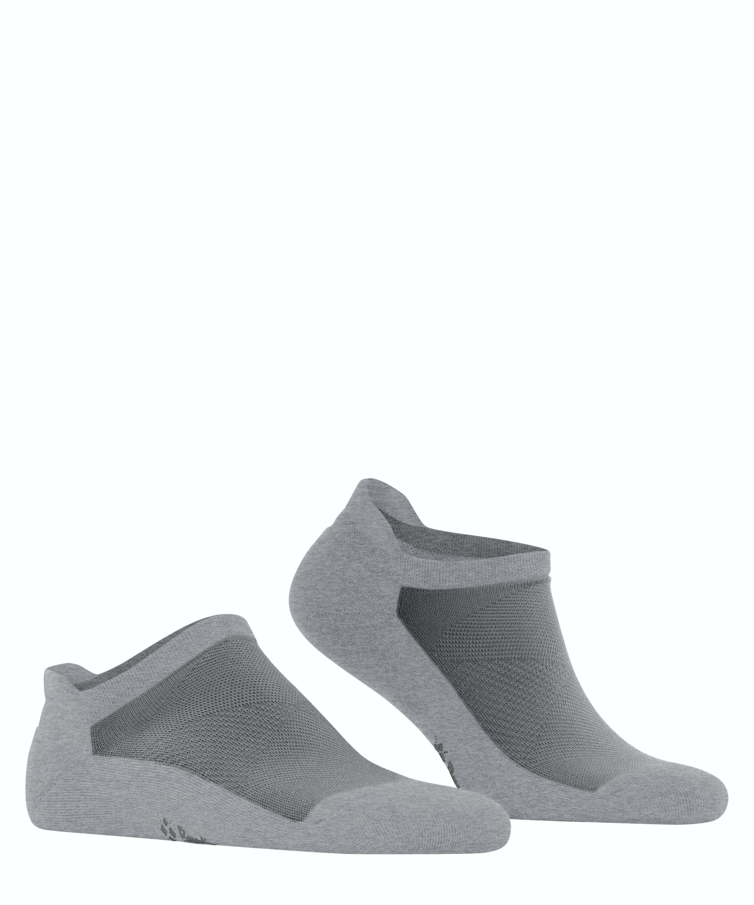 Burlington Athleisure heren sneakersokken, grijs (light grey mel.)