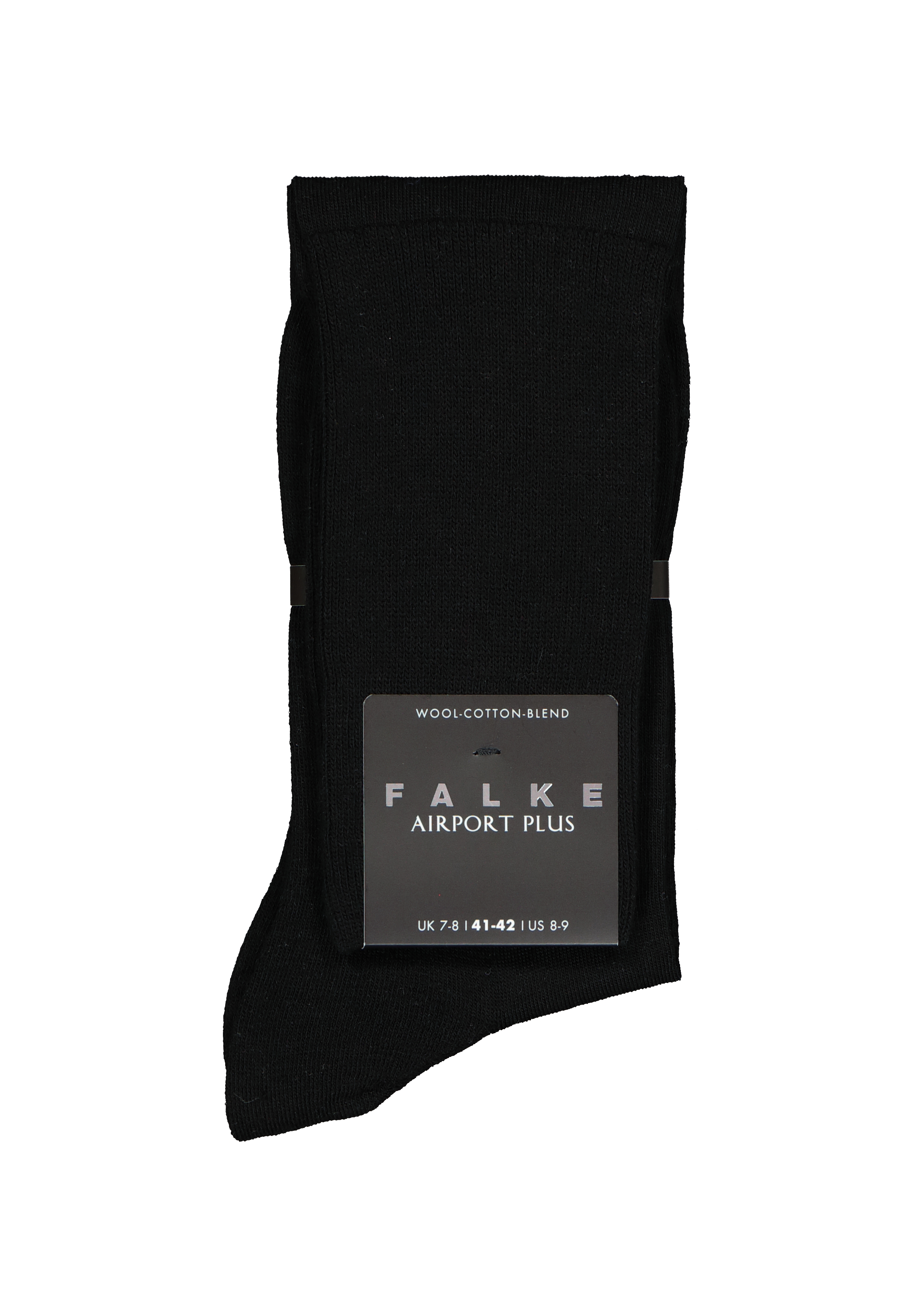 FALKE Airport Plus heren kniekousen, zwart (black)