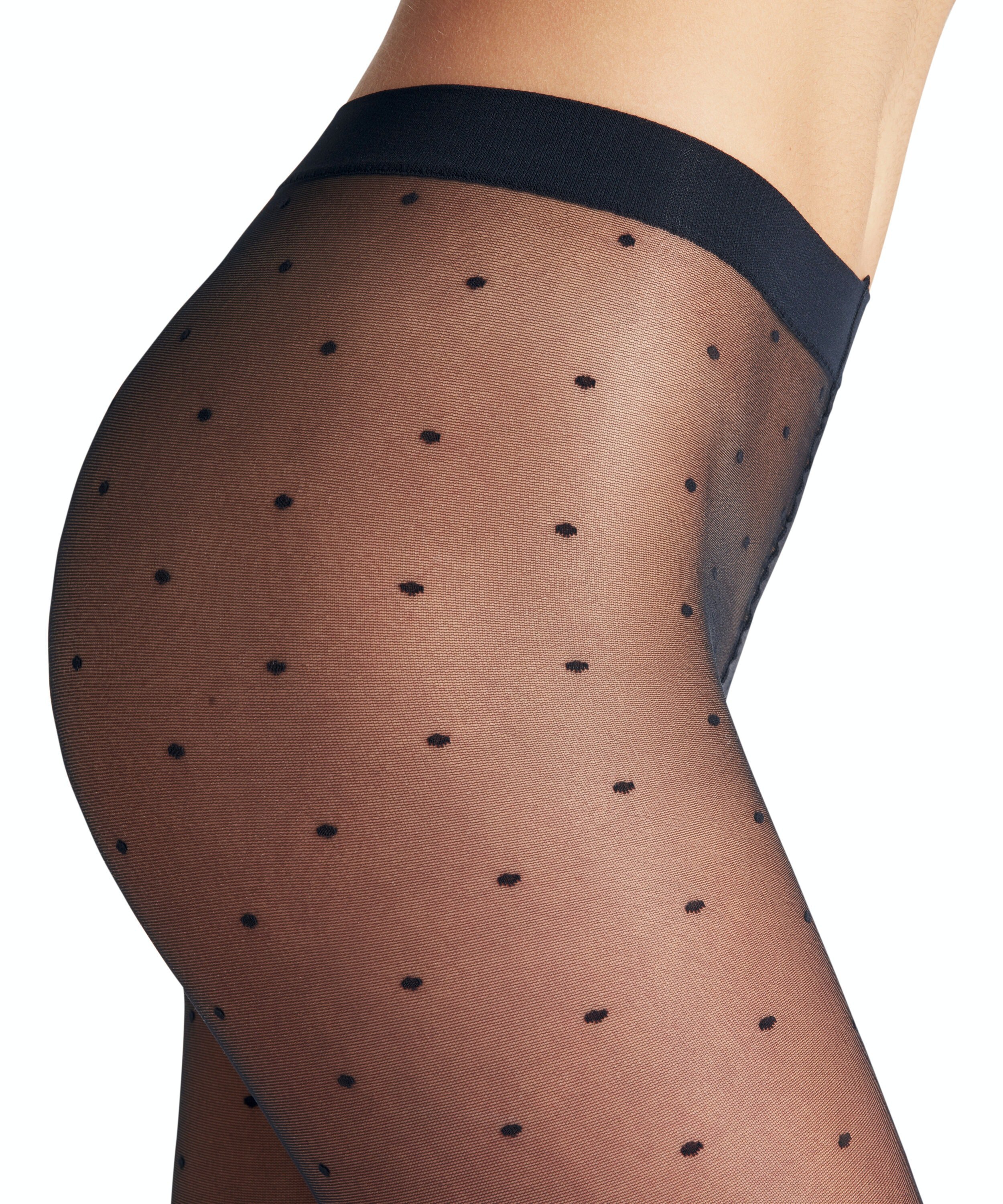 FALKE Dot 15 DEN dames panty, marine