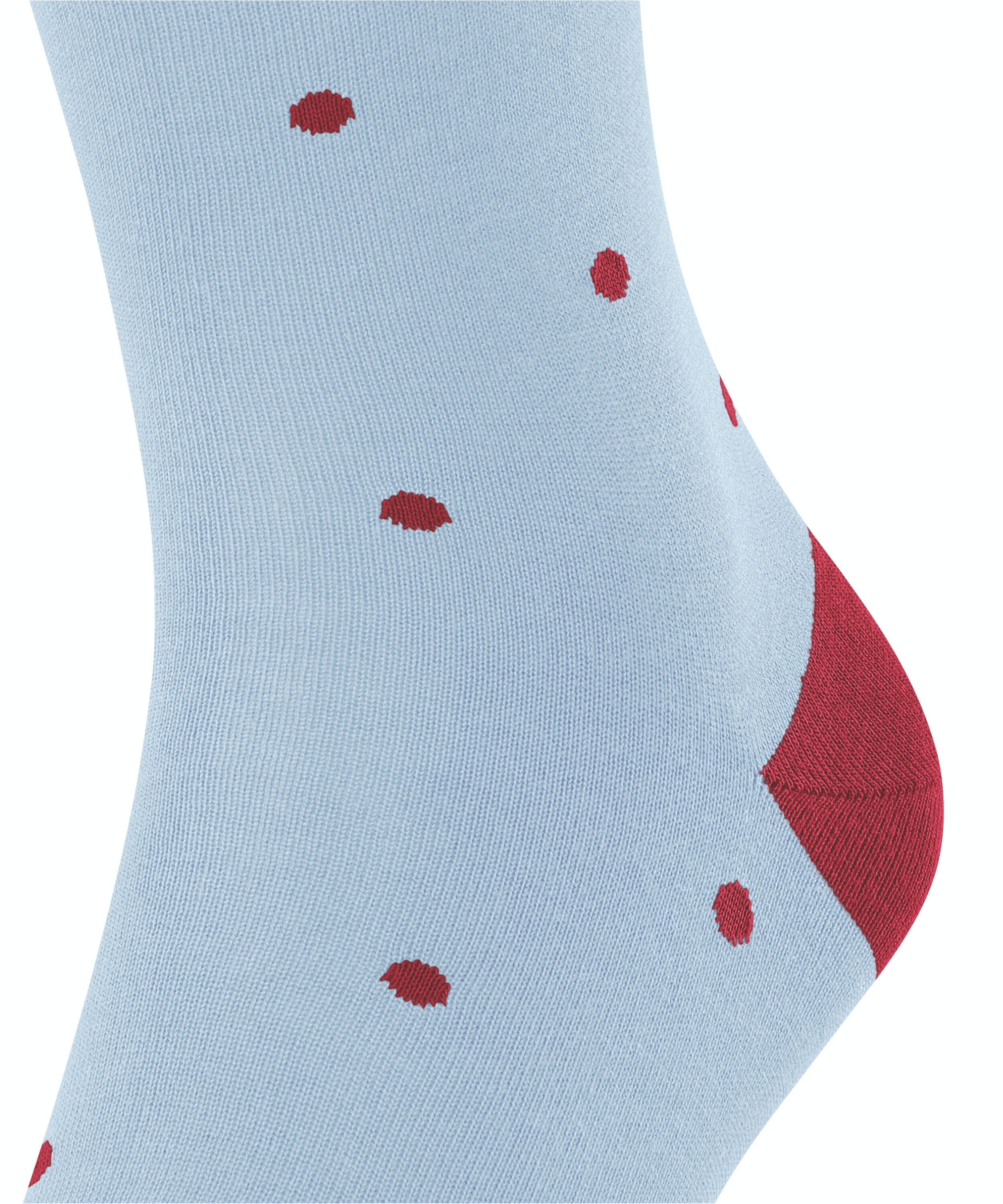 FALKE Dot herensokken, blauw (light blue)