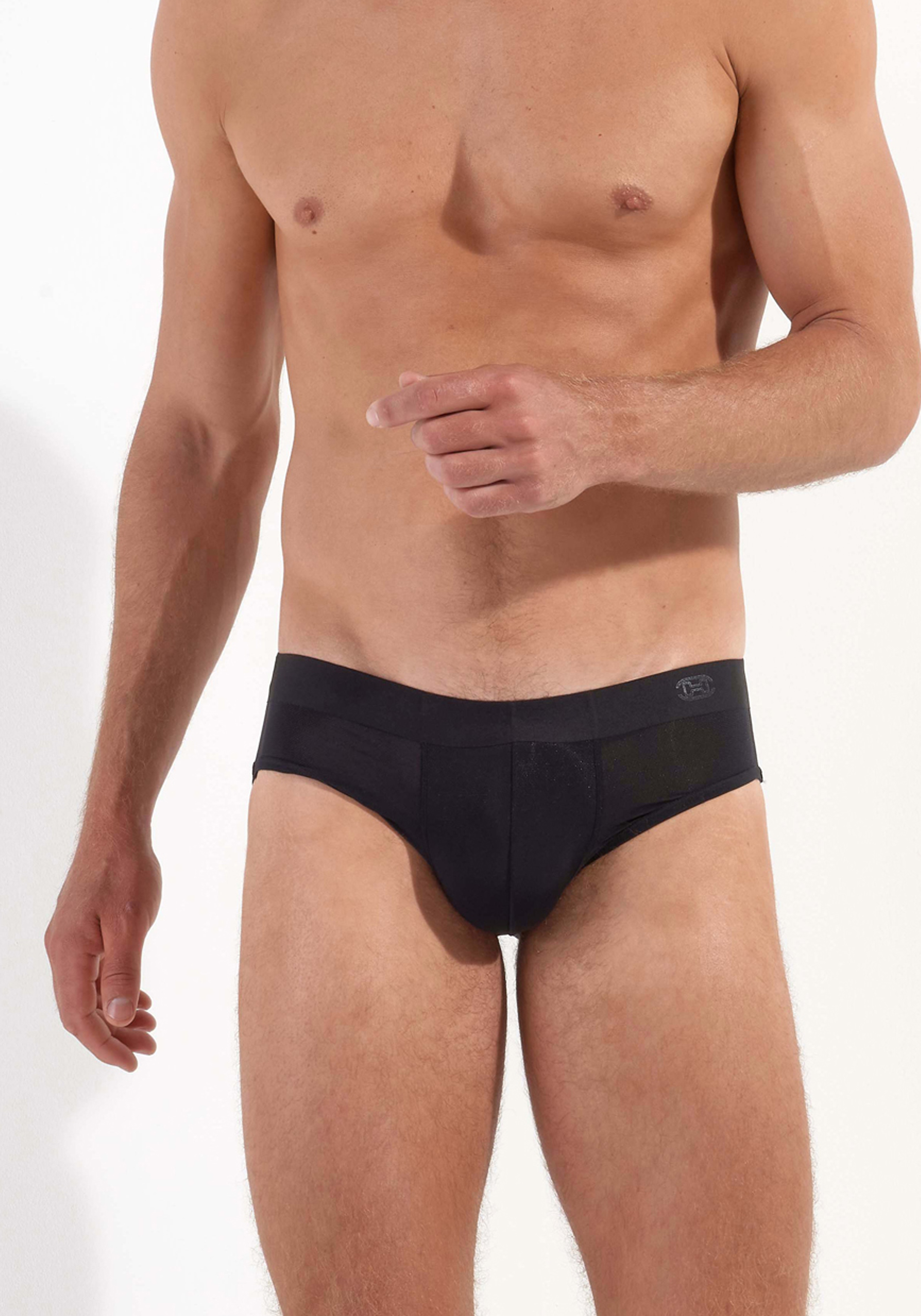 HOM H-fresh comfort mini briefs (1-pack), heren slip, zwart