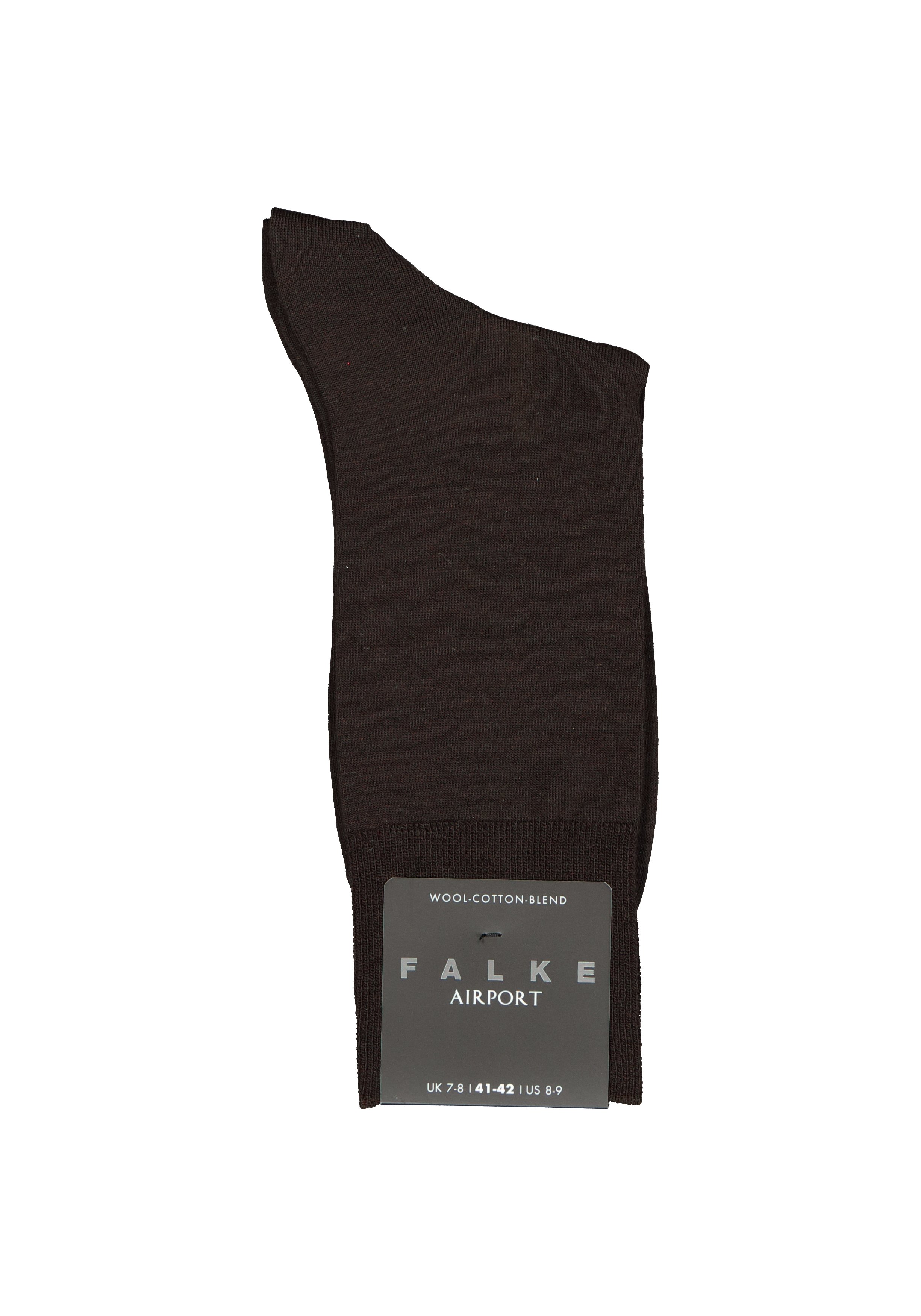 FALKE Airport herensokken, bruin (brown)