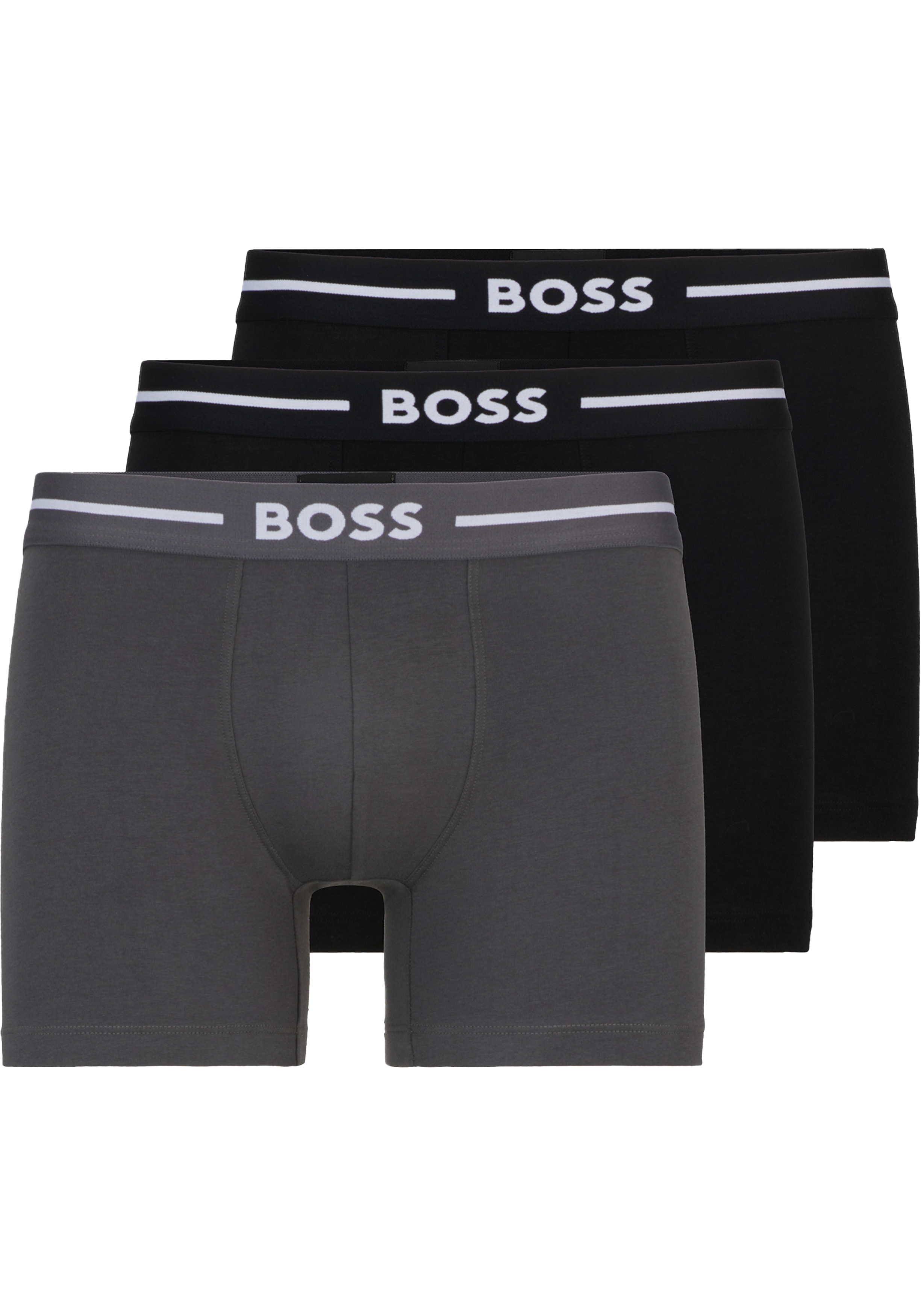 HUGO BOSS Bold boxer briefs (3-pack), heren boxers normale lengte, multicolor