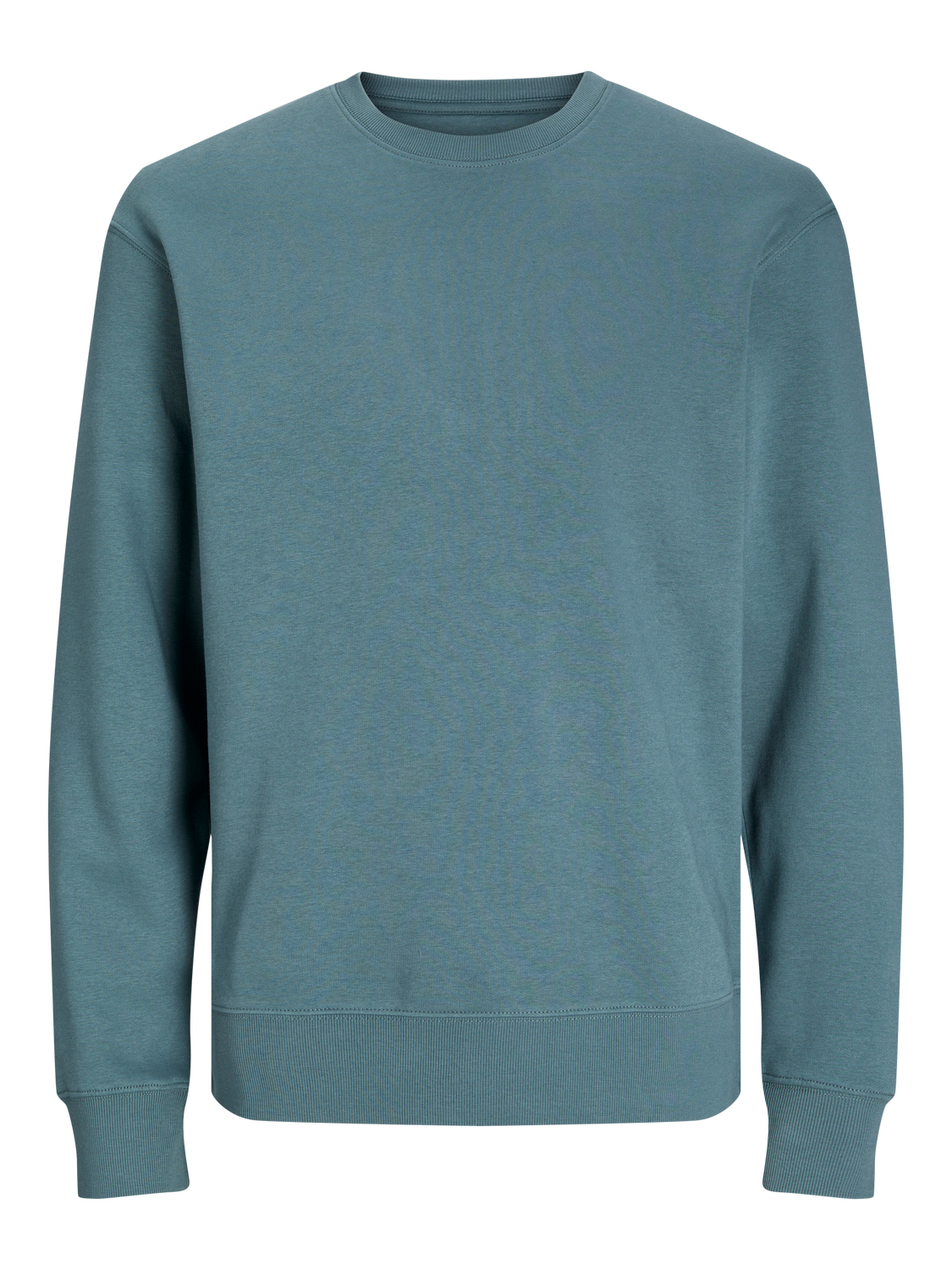 JACK & JONES Star basic sweat crew neck regular fit, heren sweatshirt katoenmengsel met O-hals, middenblauw