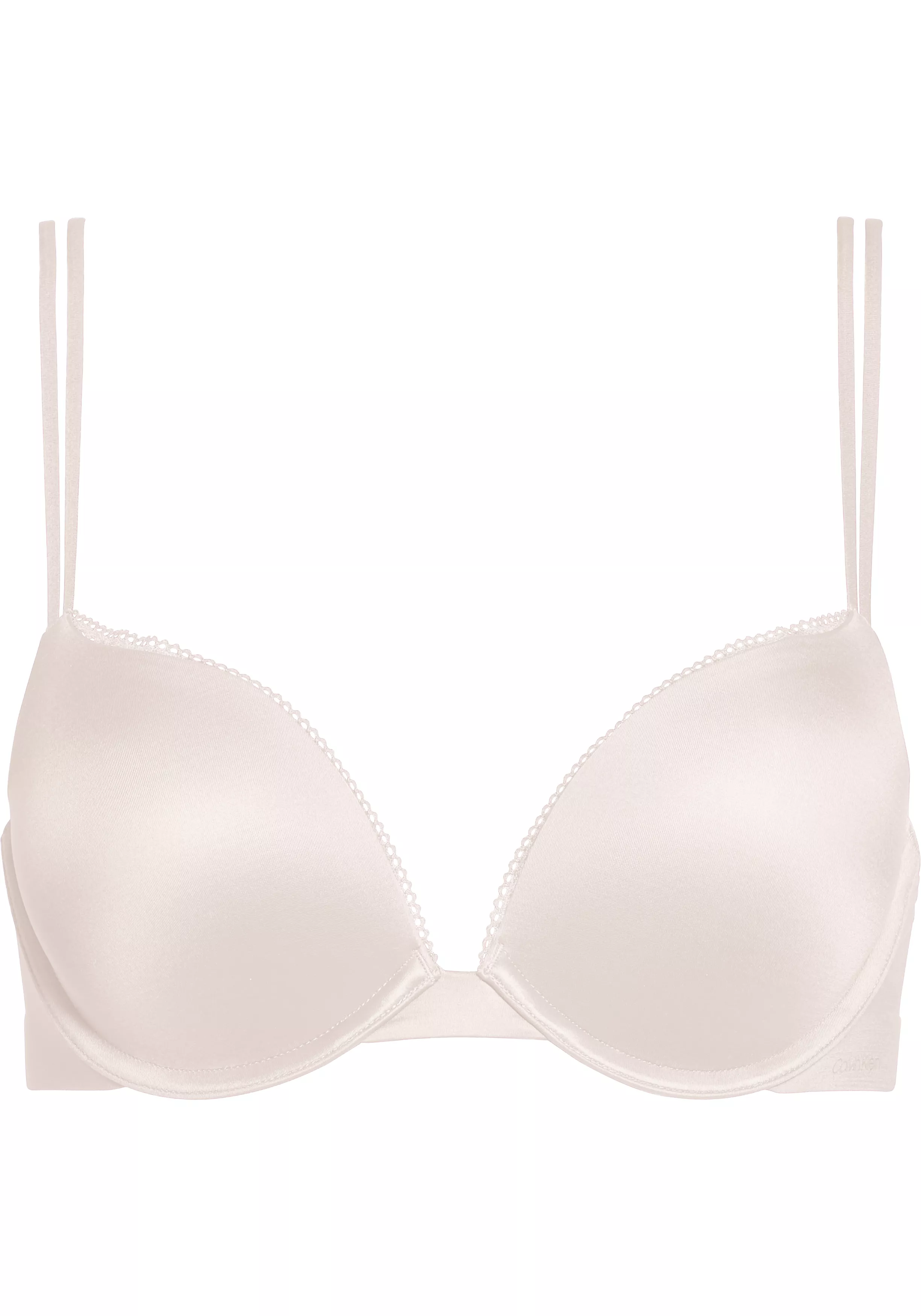 Calvin Klein dames Liquid Touch plunge push-up bra, push-up BH, roze