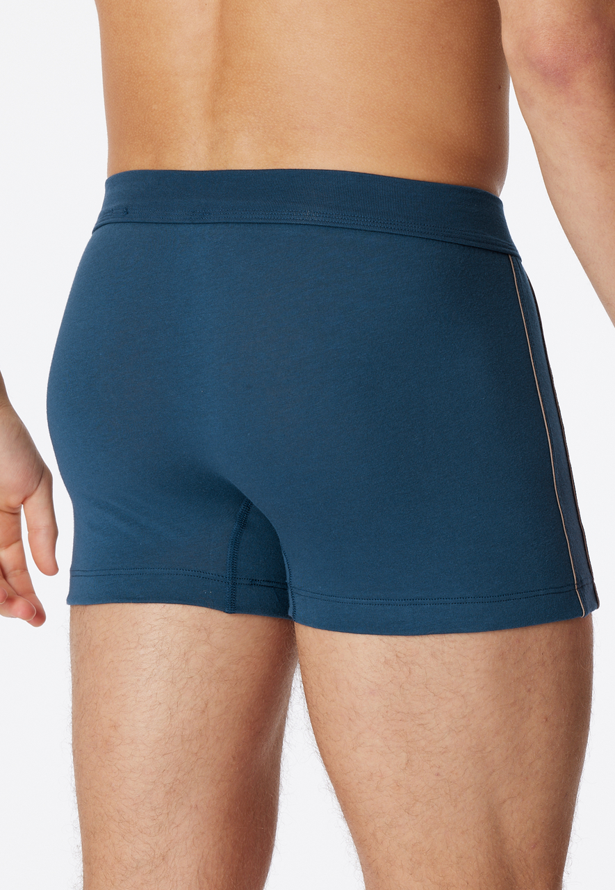 SCHIESSER Comfort Fit boxer (1-pack), heren short organisch katoen bies admiraal