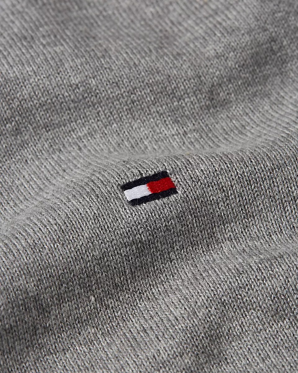 Tommy Hilfiger heren pullover katoen, grijs