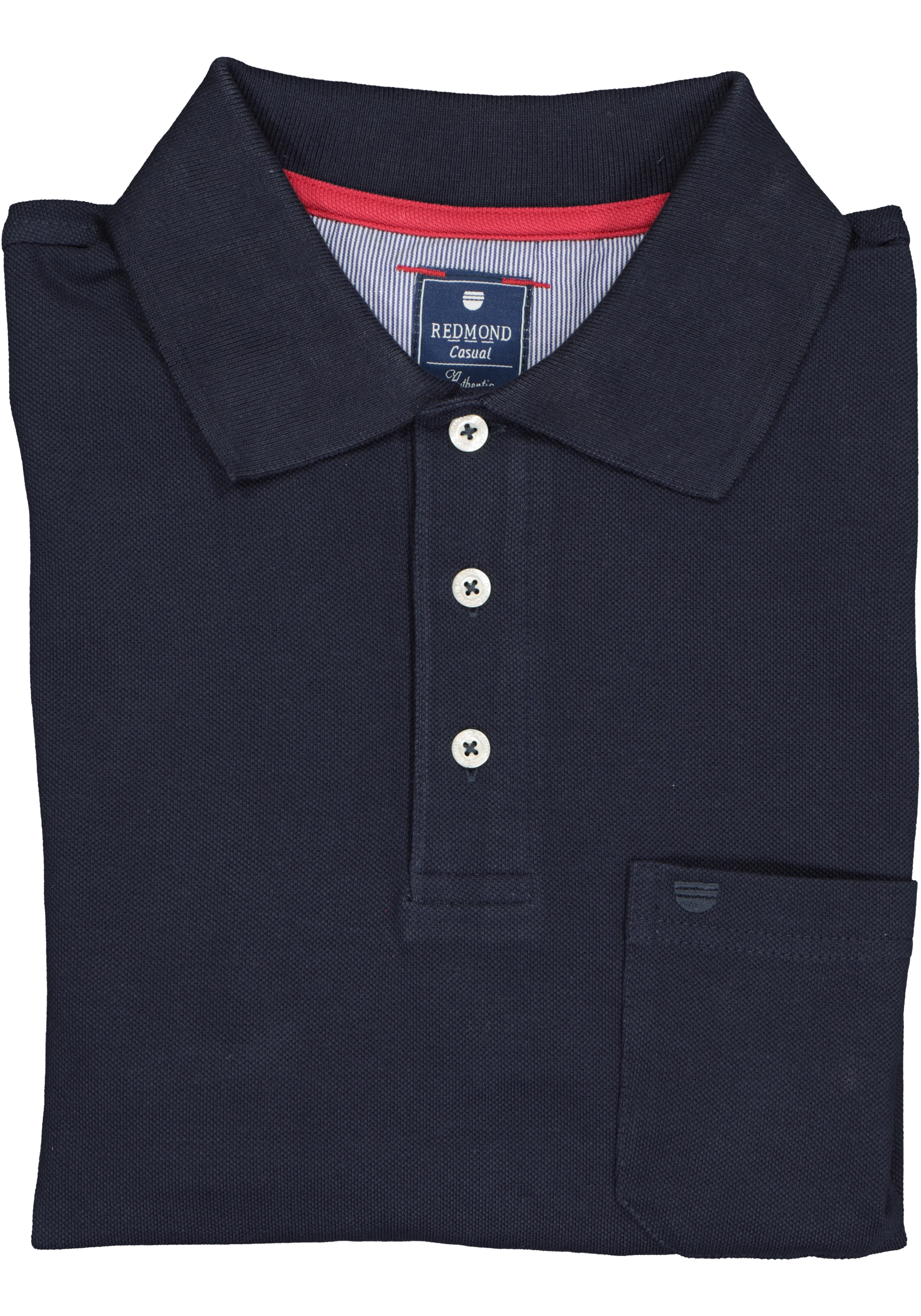 Redmond regular fit poloshirt, marine blauw