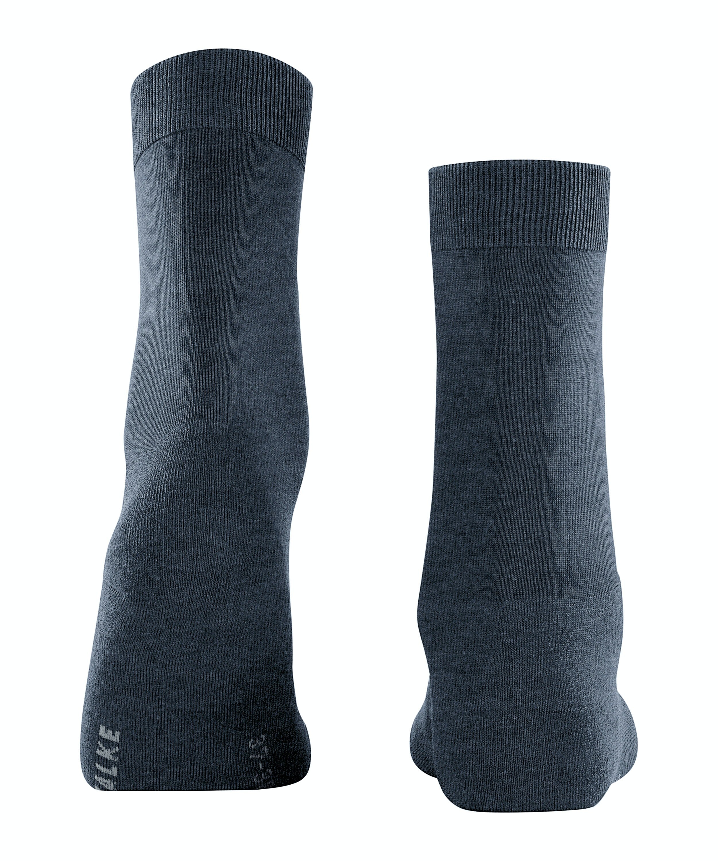 FALKE ClimaWool damessokken, donkerblauw (navy mel.)