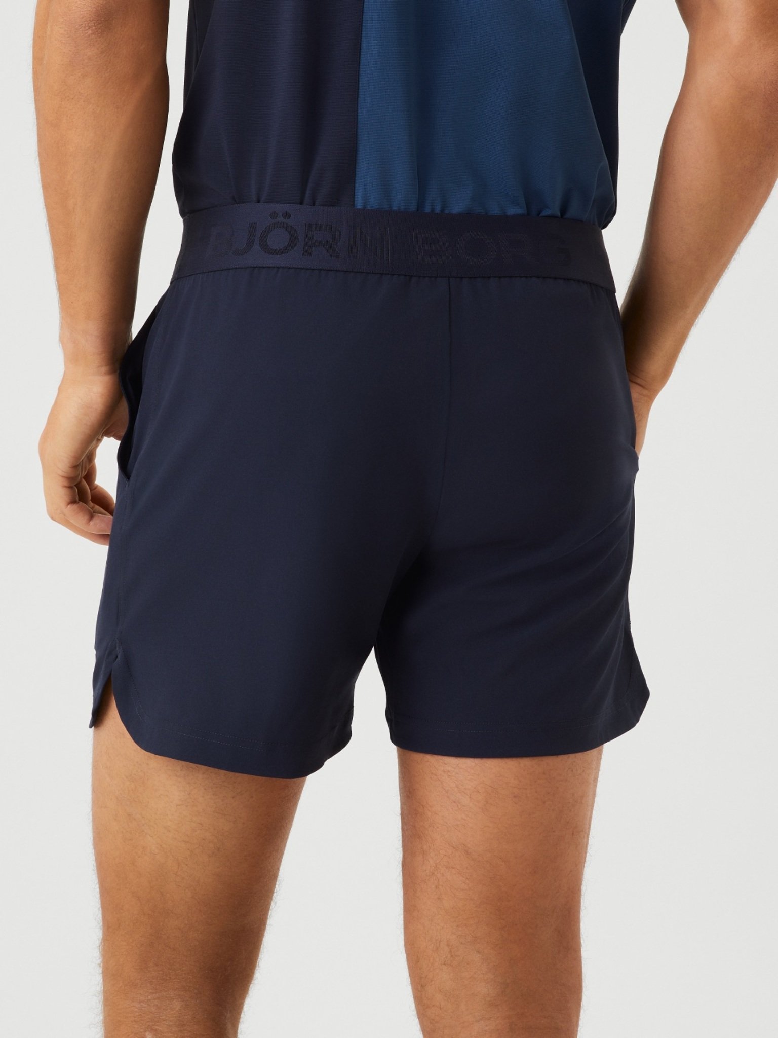 Bjorn Borg Ace Short Shorts, heren broek kort, blauw