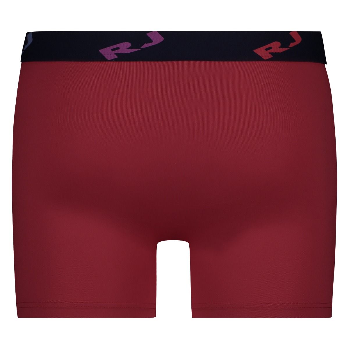 RJ Bodywear Pure Color boxer (1-pack), heren boxer lang, donkerrood