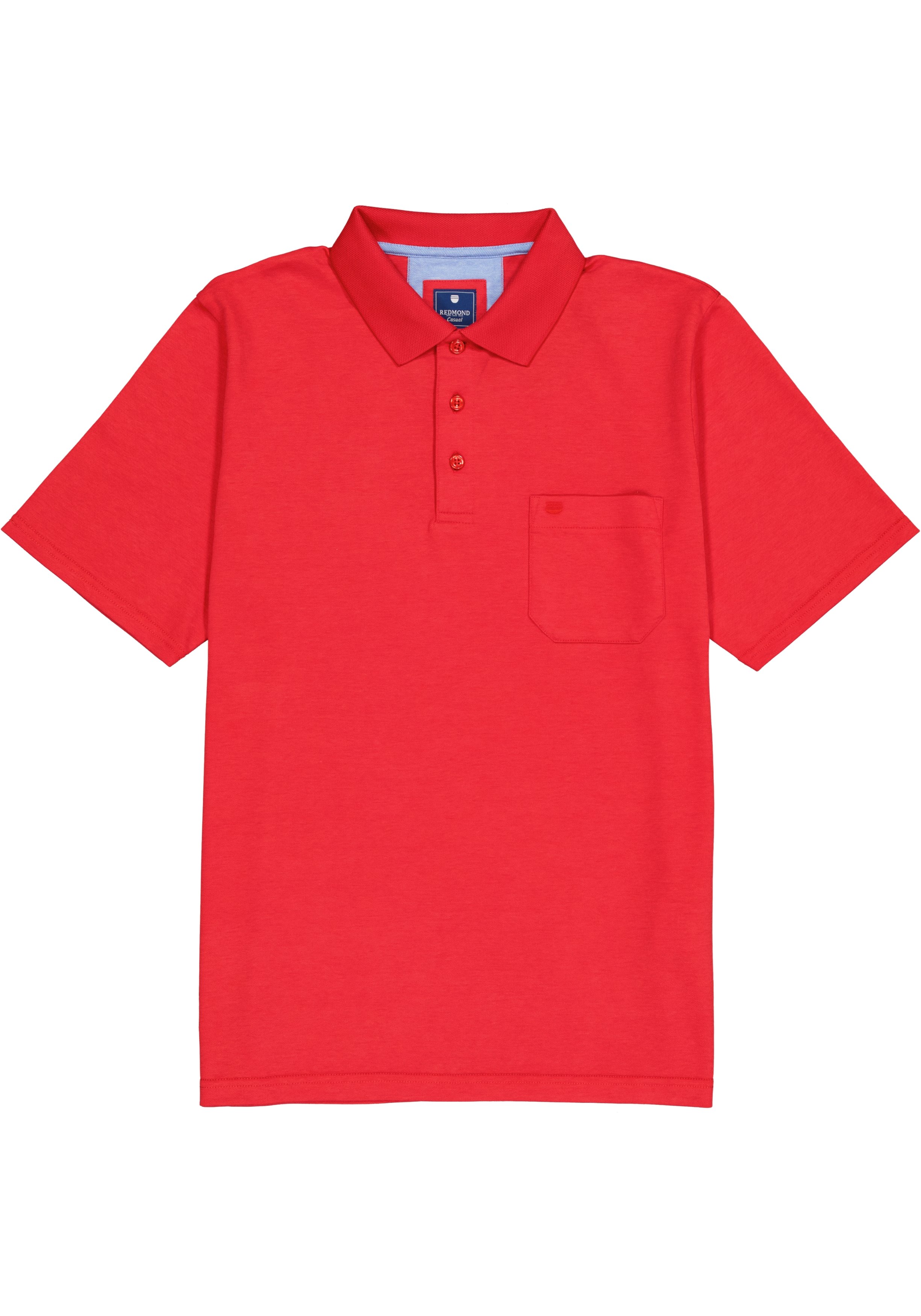 Redmond regular fit poloshirt, rood