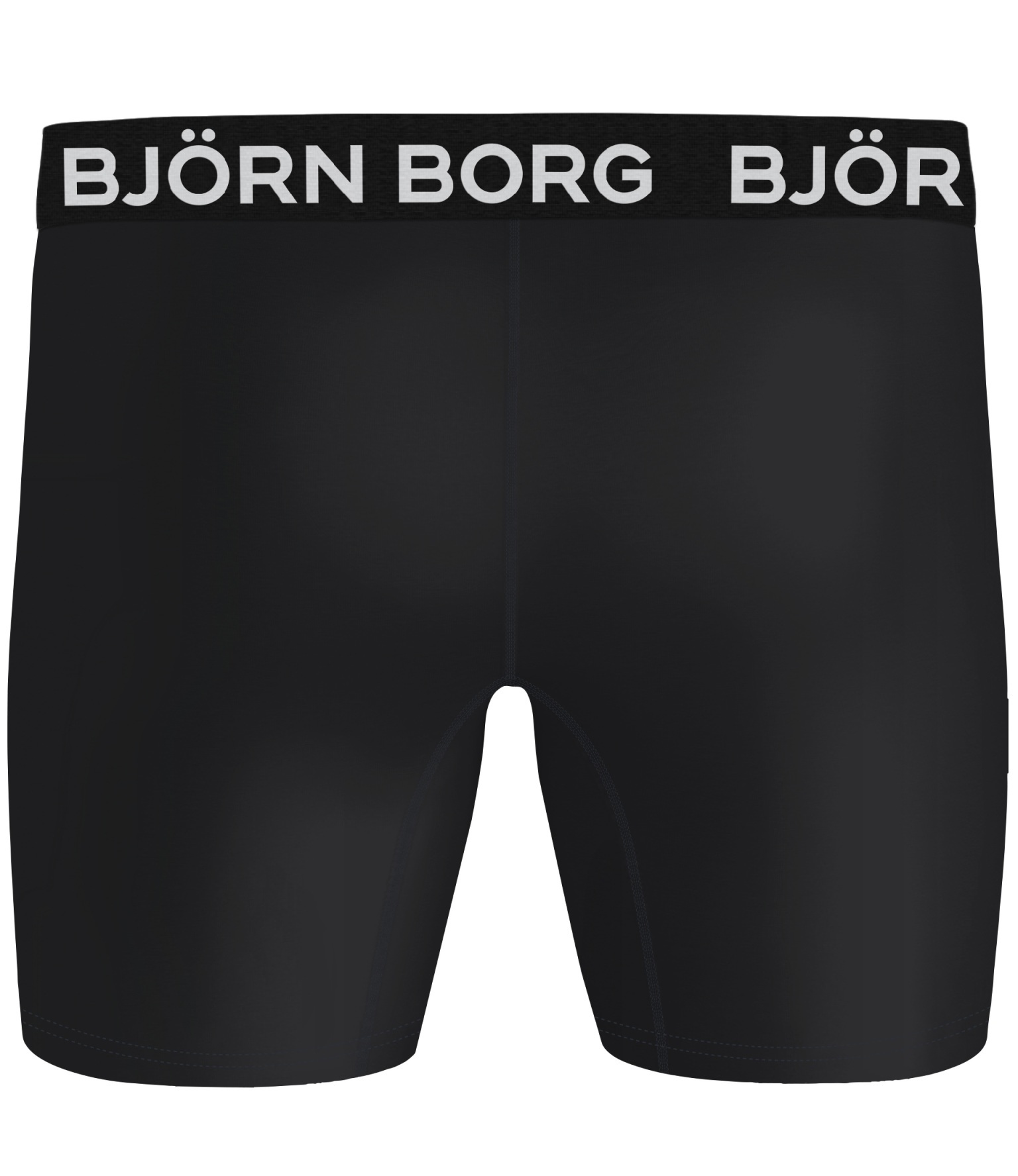 Bjorn Borg Performance boxers, microfiber heren boxers lange pijpen (2-pack), zwart