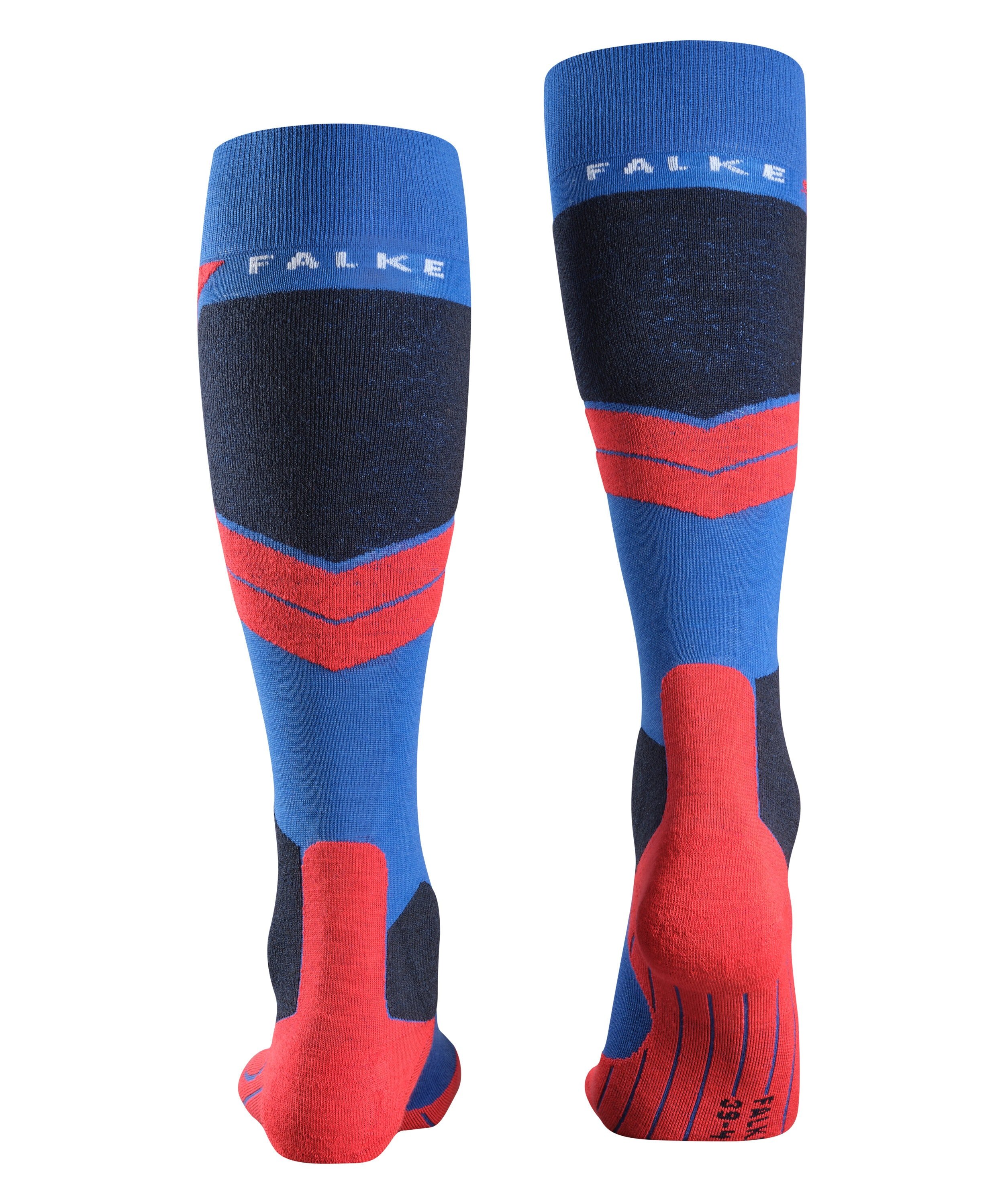 FALKE SK4 Advanced heren skiing kniekousen, blauw (olympic)