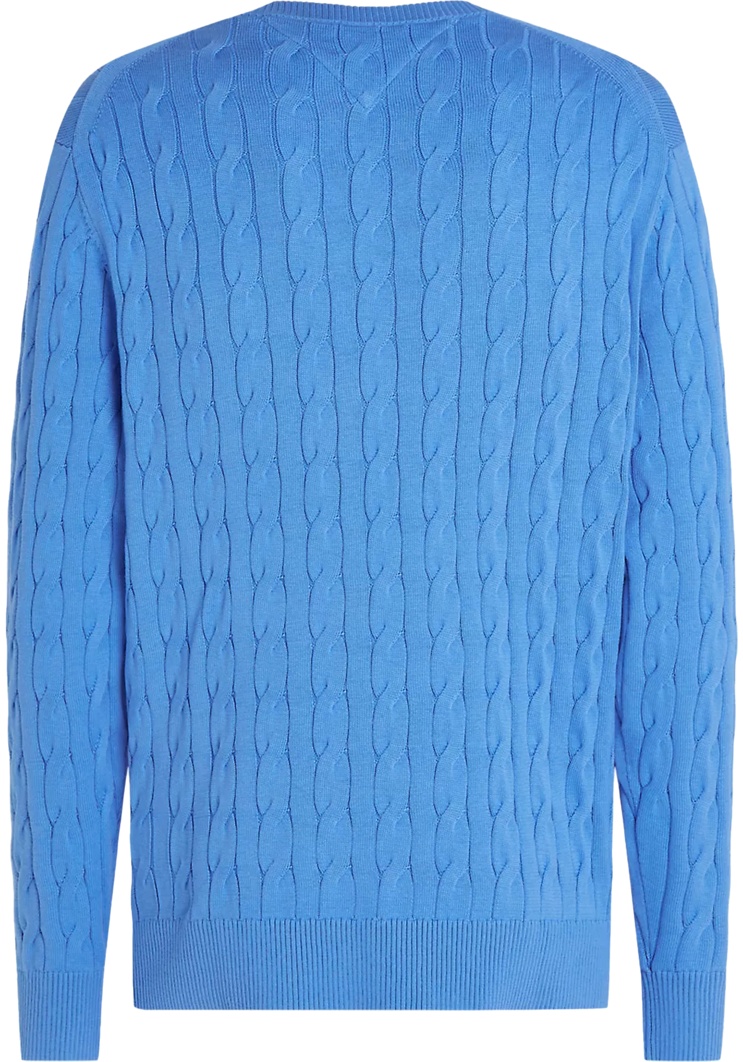 Tommy Hilfiger heren pullover katoen, blauw