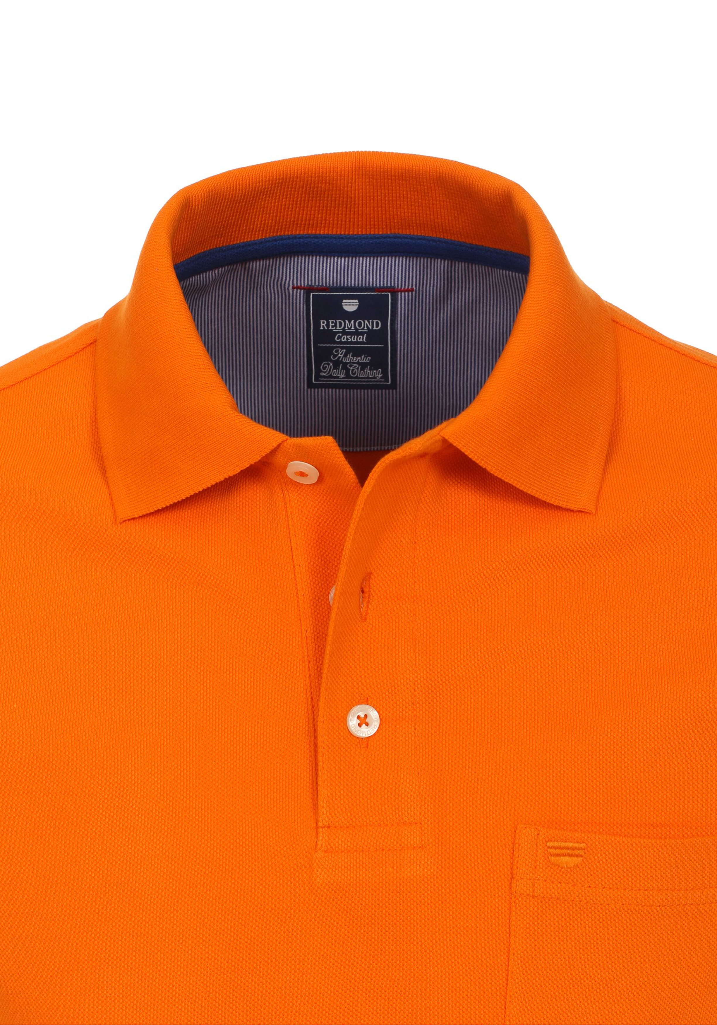 Redmond regular fit poloshirt, oranje