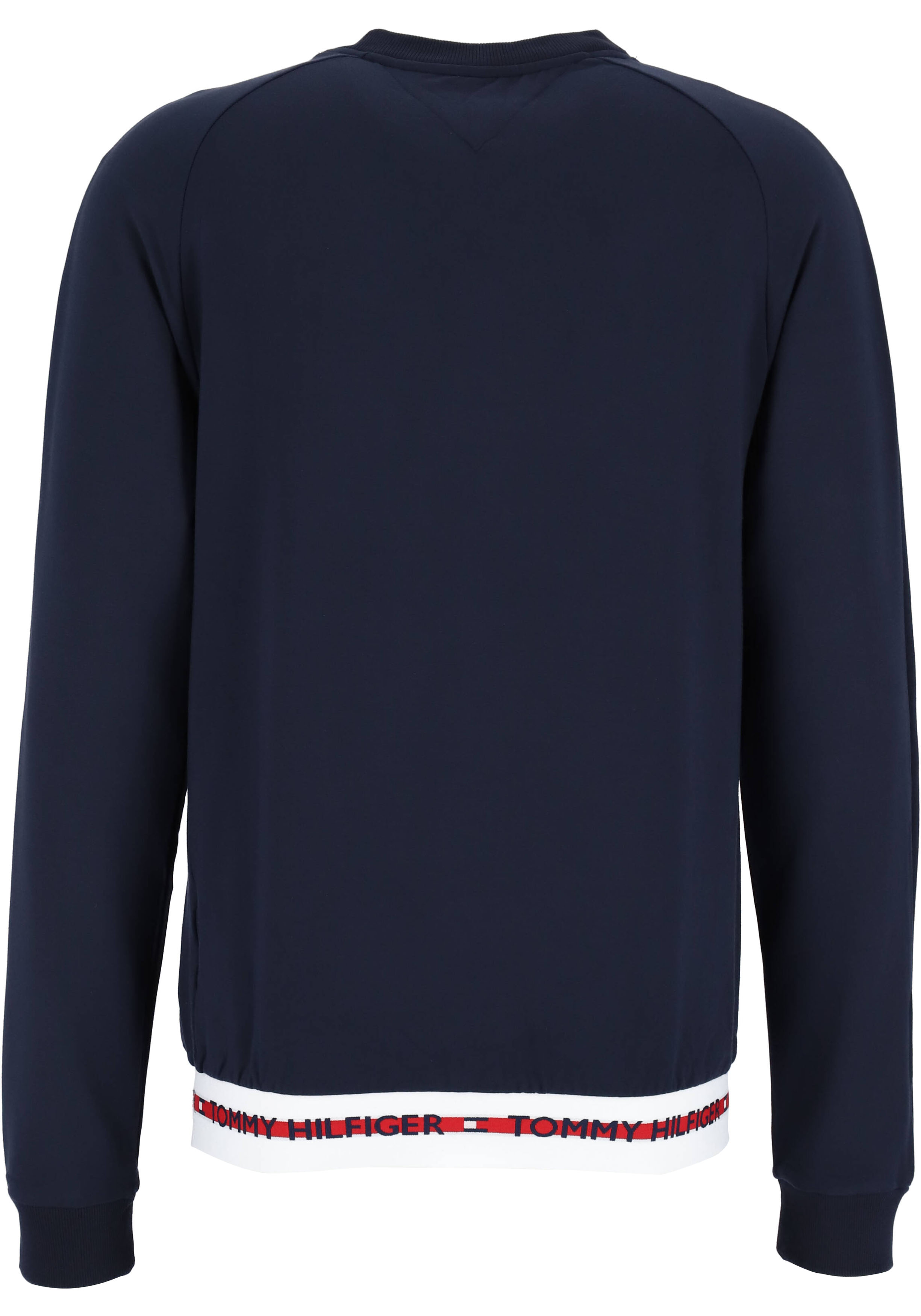 Tommy Hilfiger Nature Tech sweatshirt, heren trui O-hals, middeldik, blauw