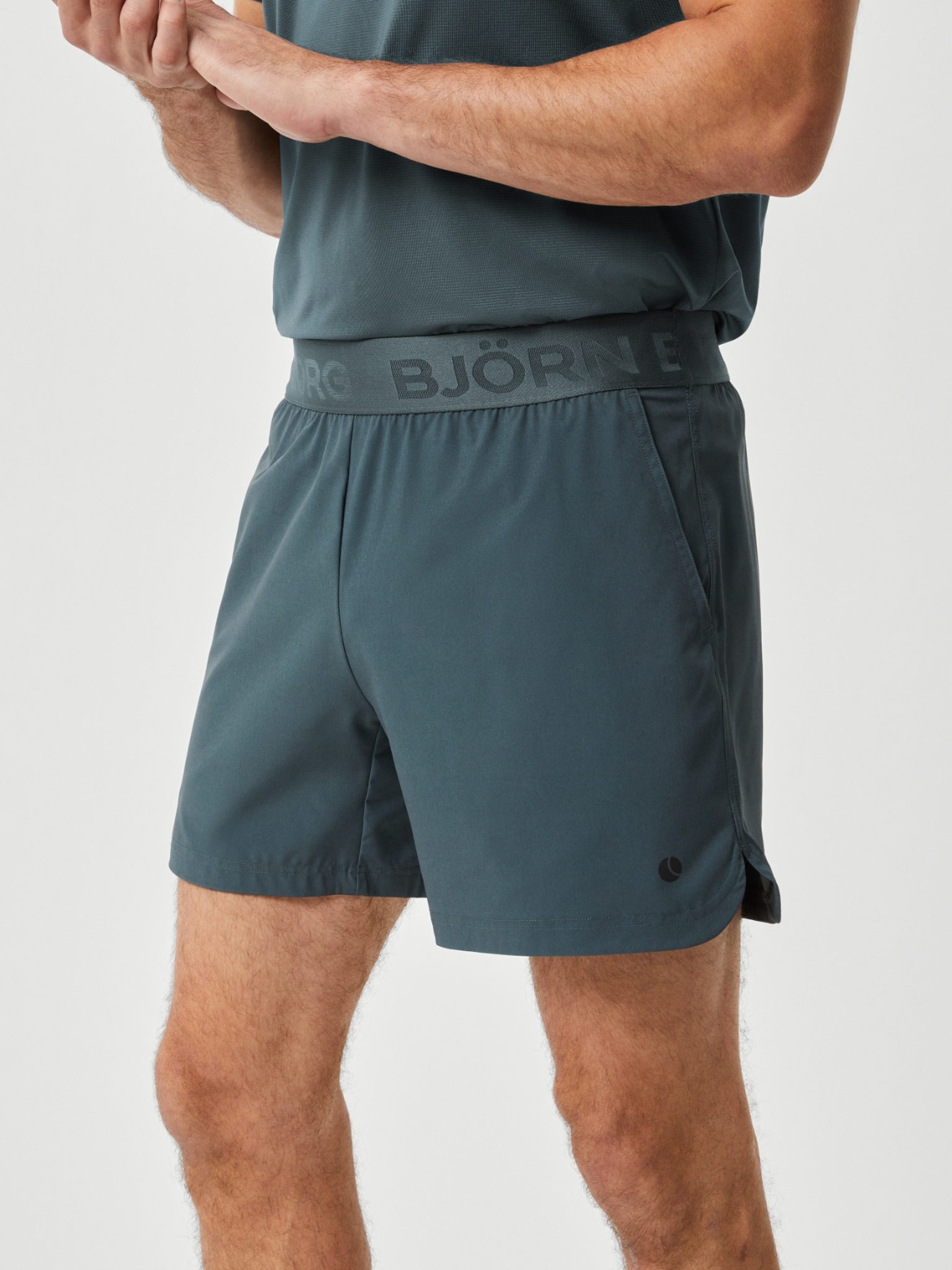 Bjorn Borg Ace Short Shorts, heren broek kort, petrol