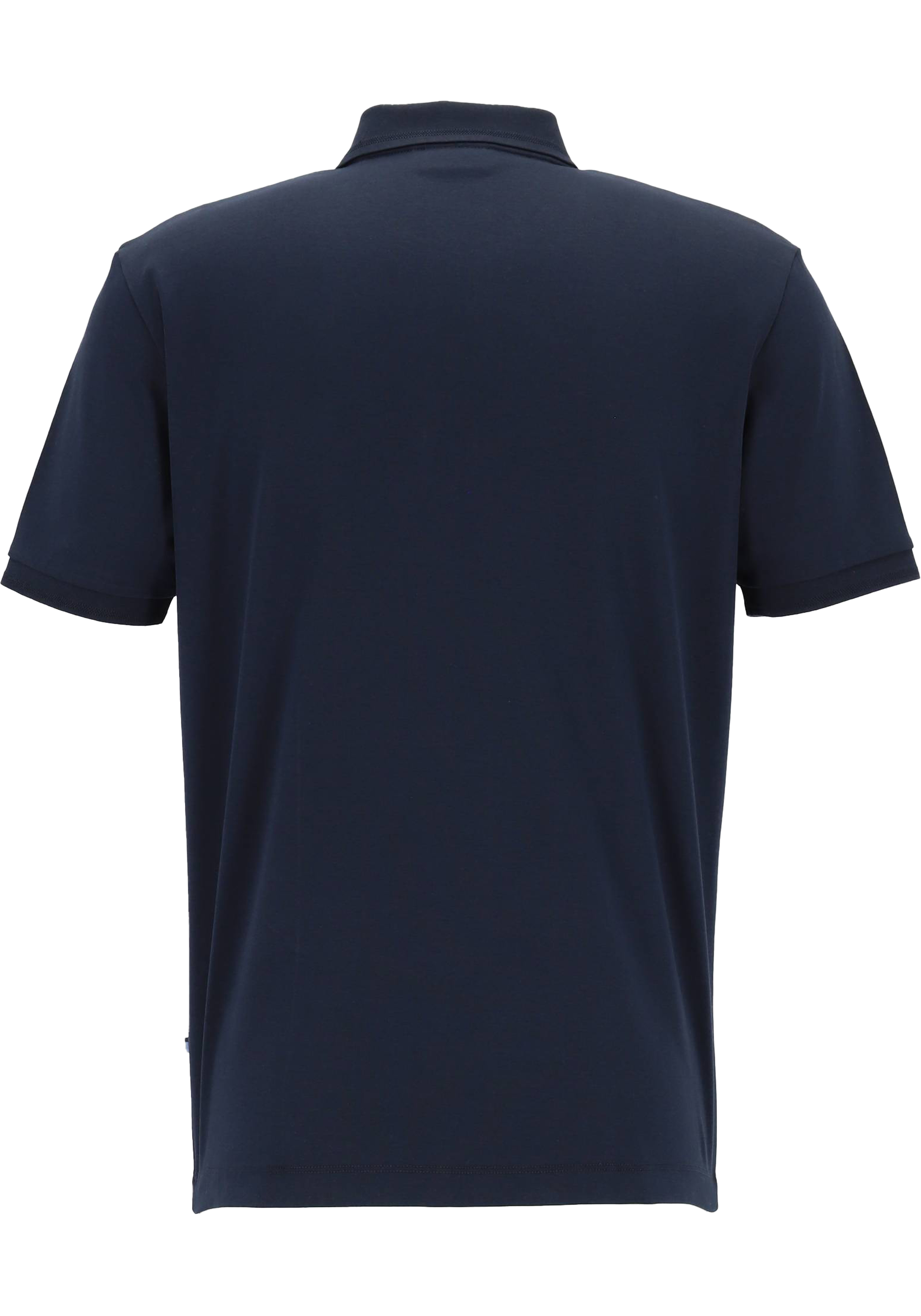 OLYMP Polo Casual, modern fit polo, marine blauw