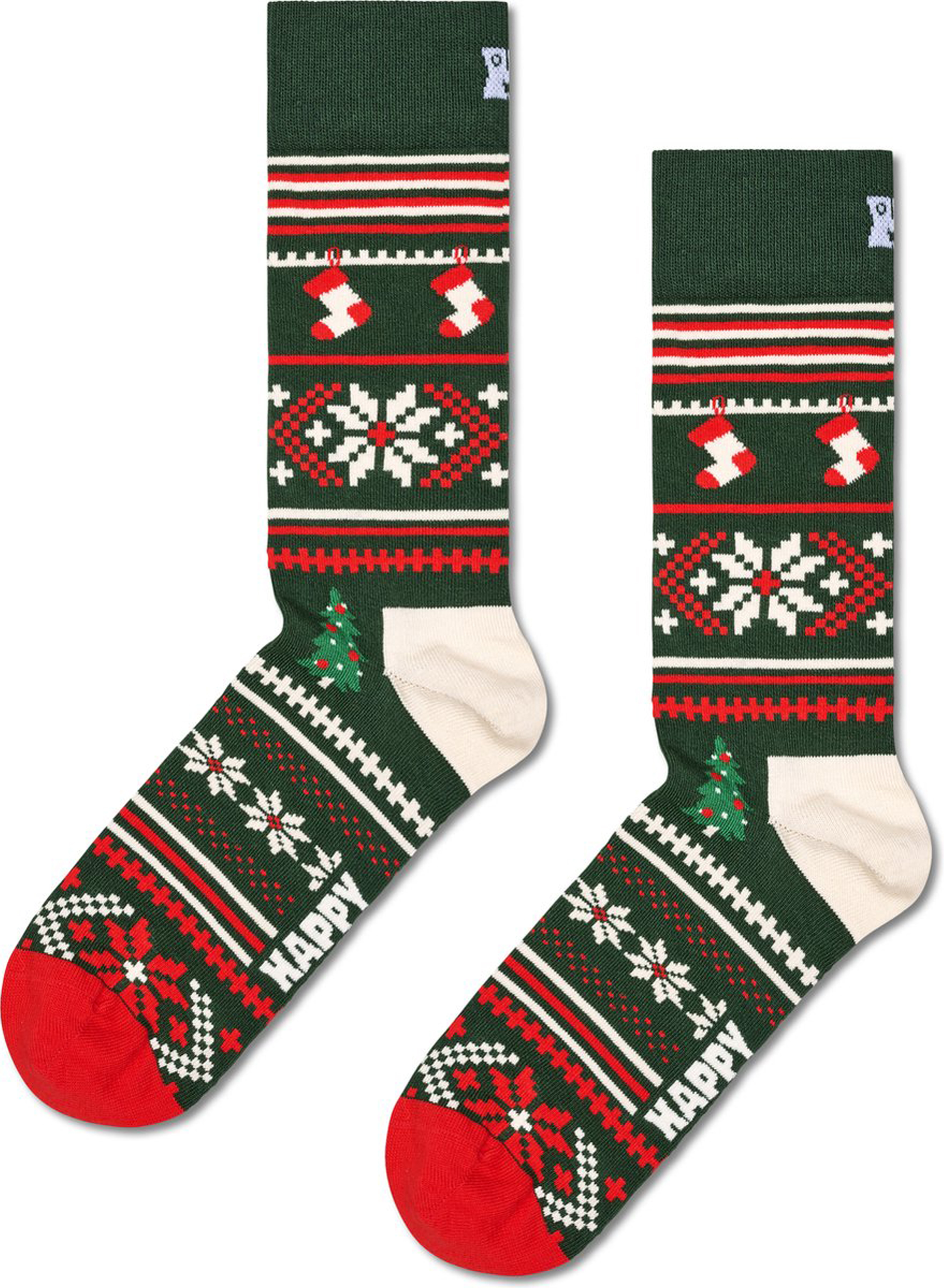 Happy Socks Snowflake Gift Set (1-pack), unisex sokken in cadeauverpakking