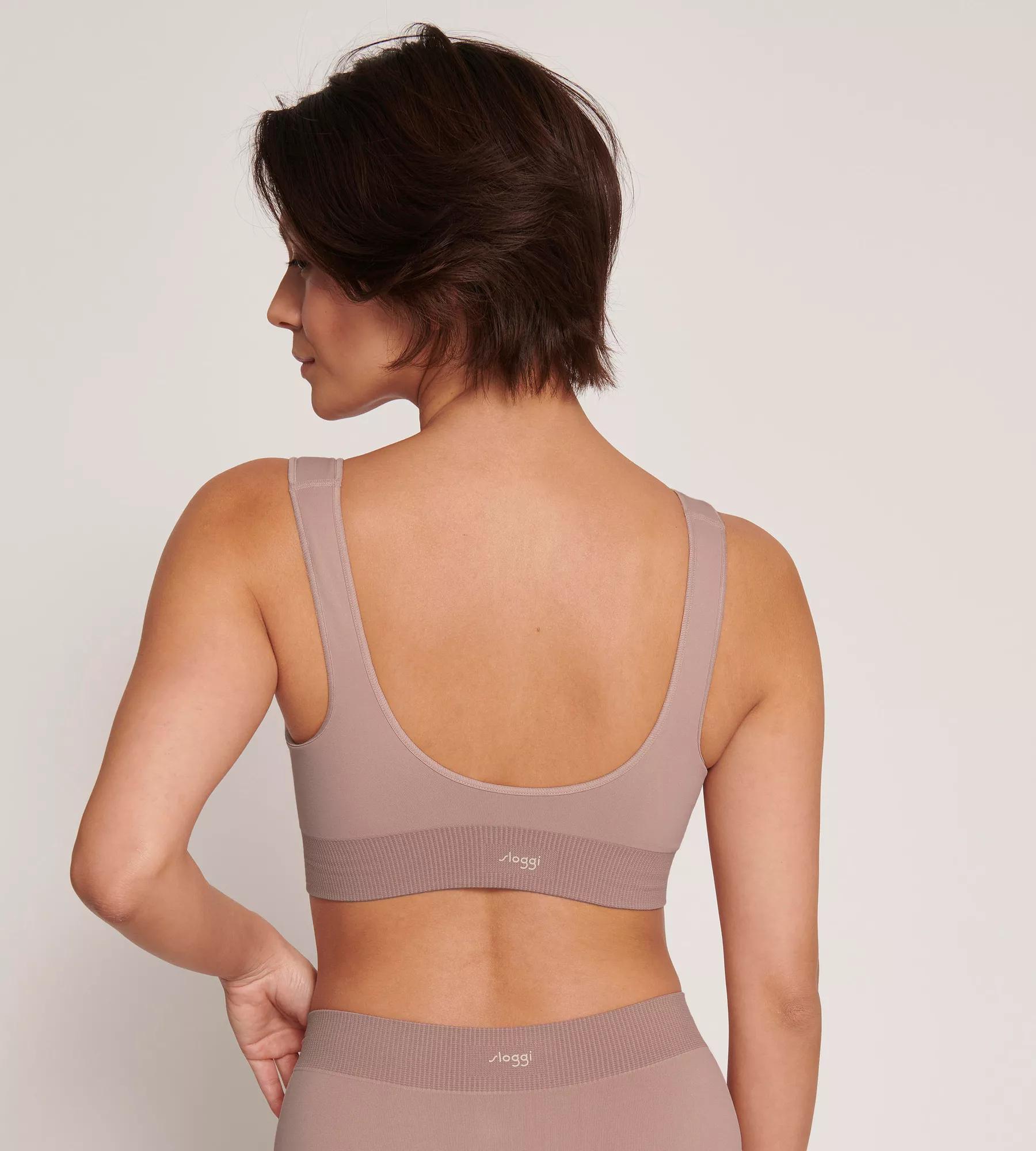 Sloggi Women EVER Infused Aloe Top, bralette, mauve