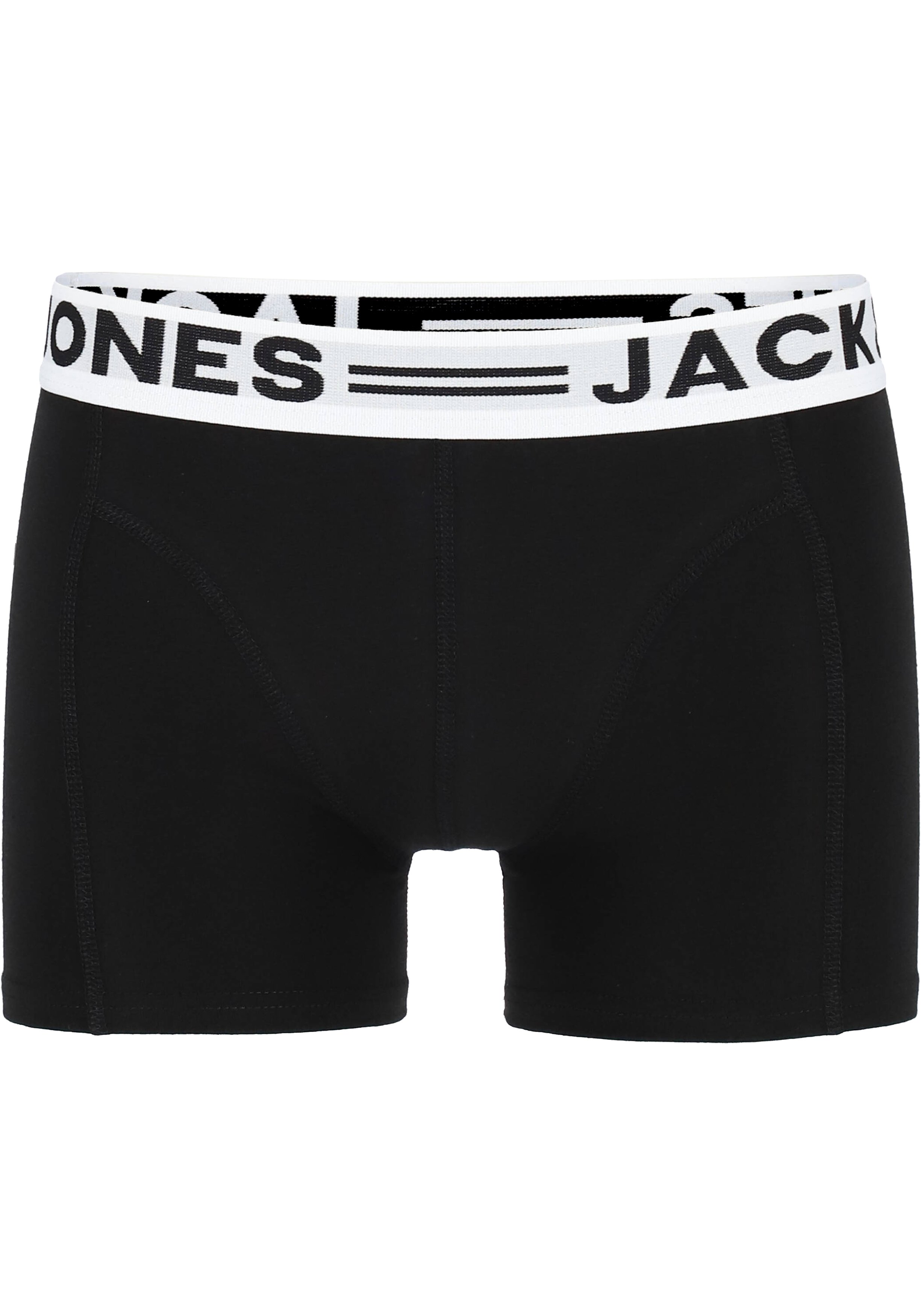 Jack & Jones heren boxers Sense trunks (3-pack), zwart