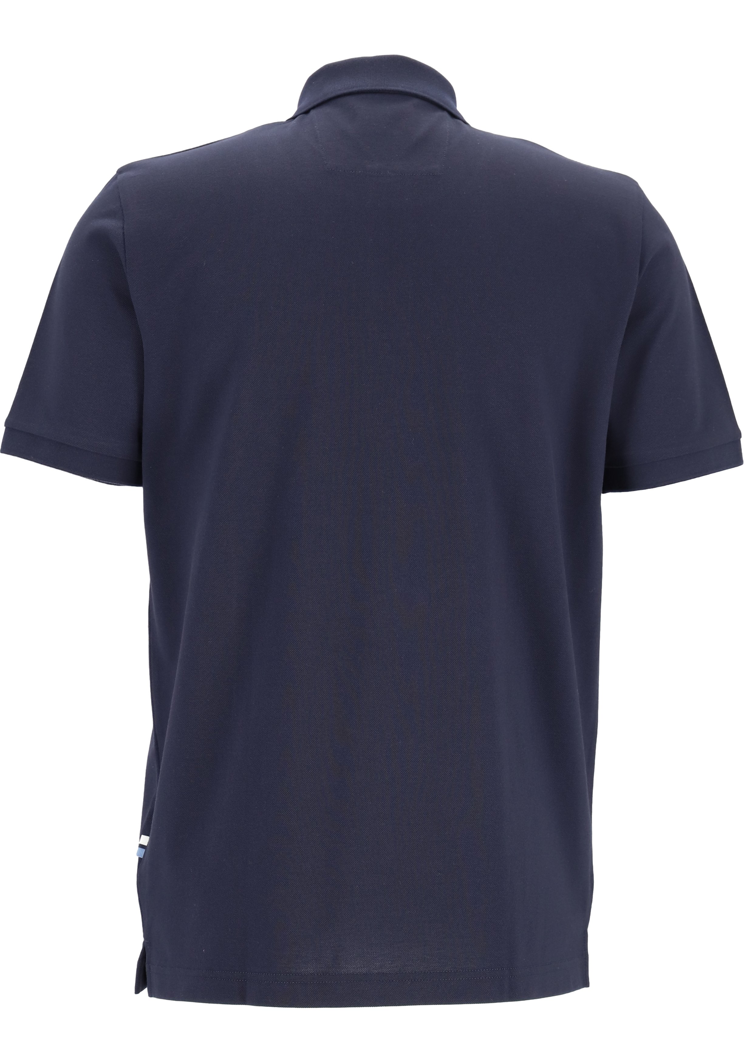 OLYMP Polo Casual, modern fit polo, marine blauw