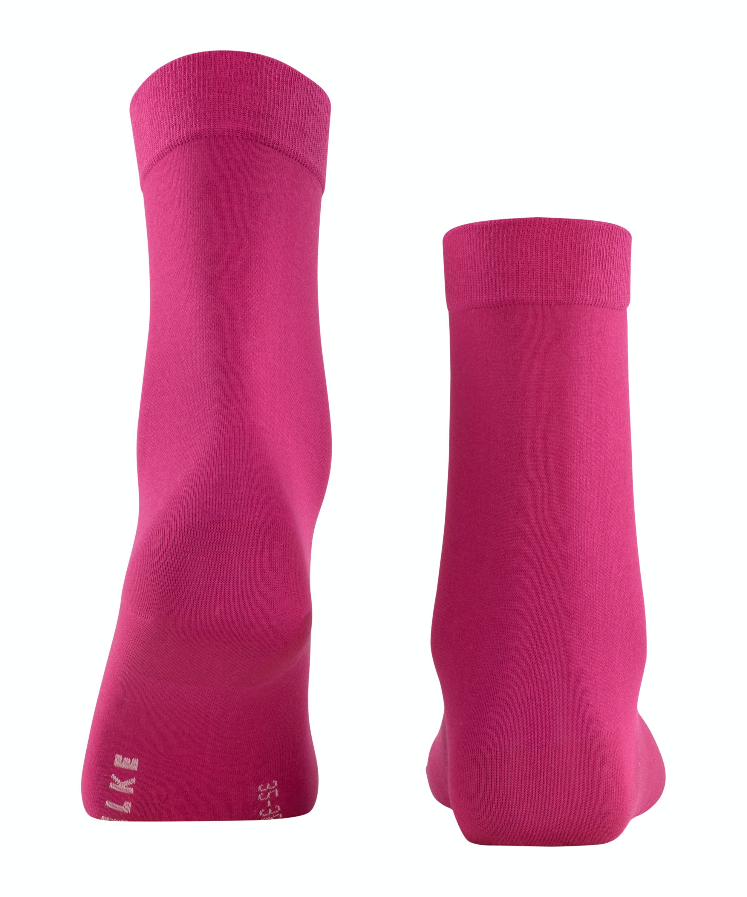 FALKE Cotton Touch damessokken, roze (berry)