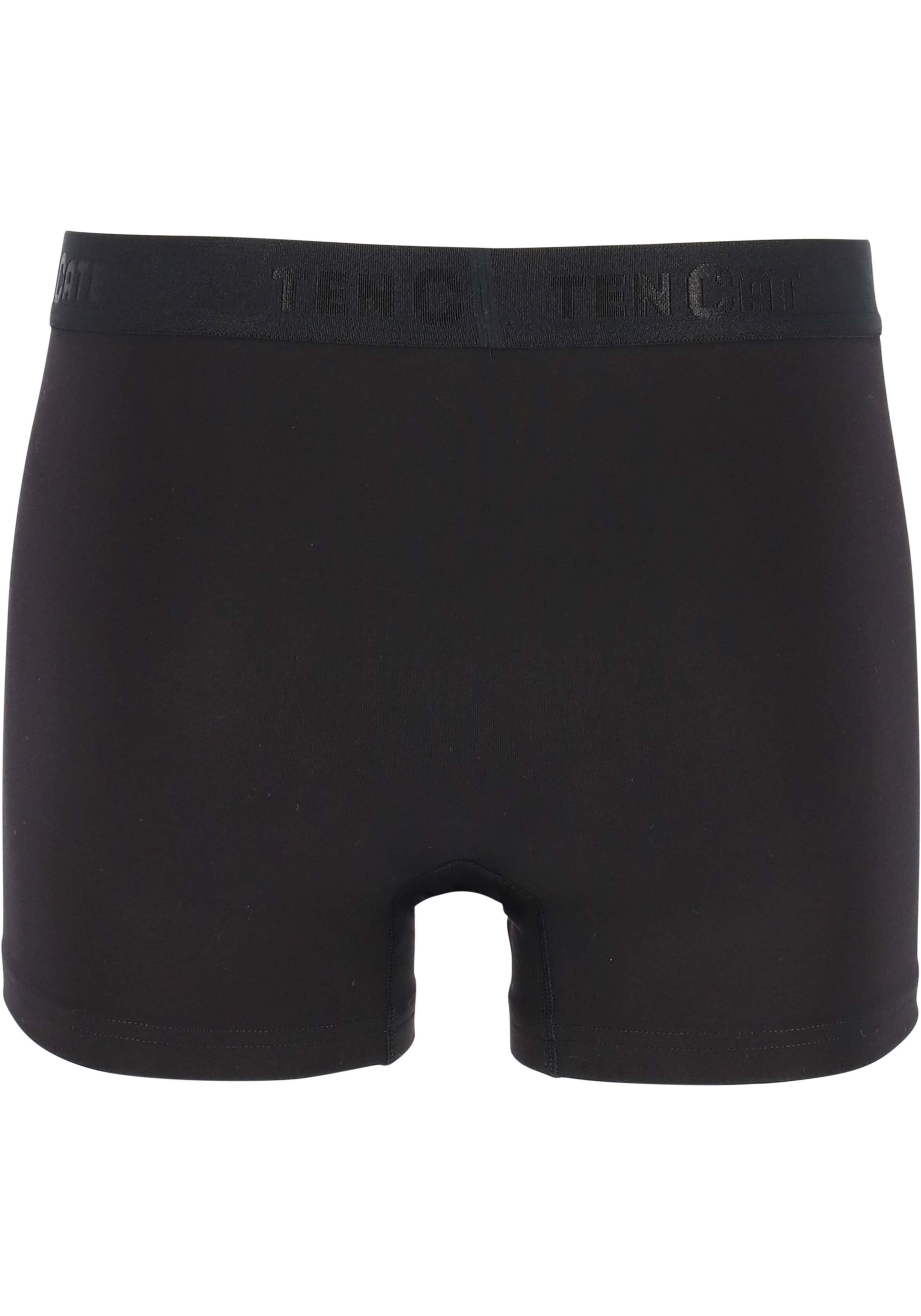 TEN CATE Basics men shorty (2-pack), heren boxers kort, zwart