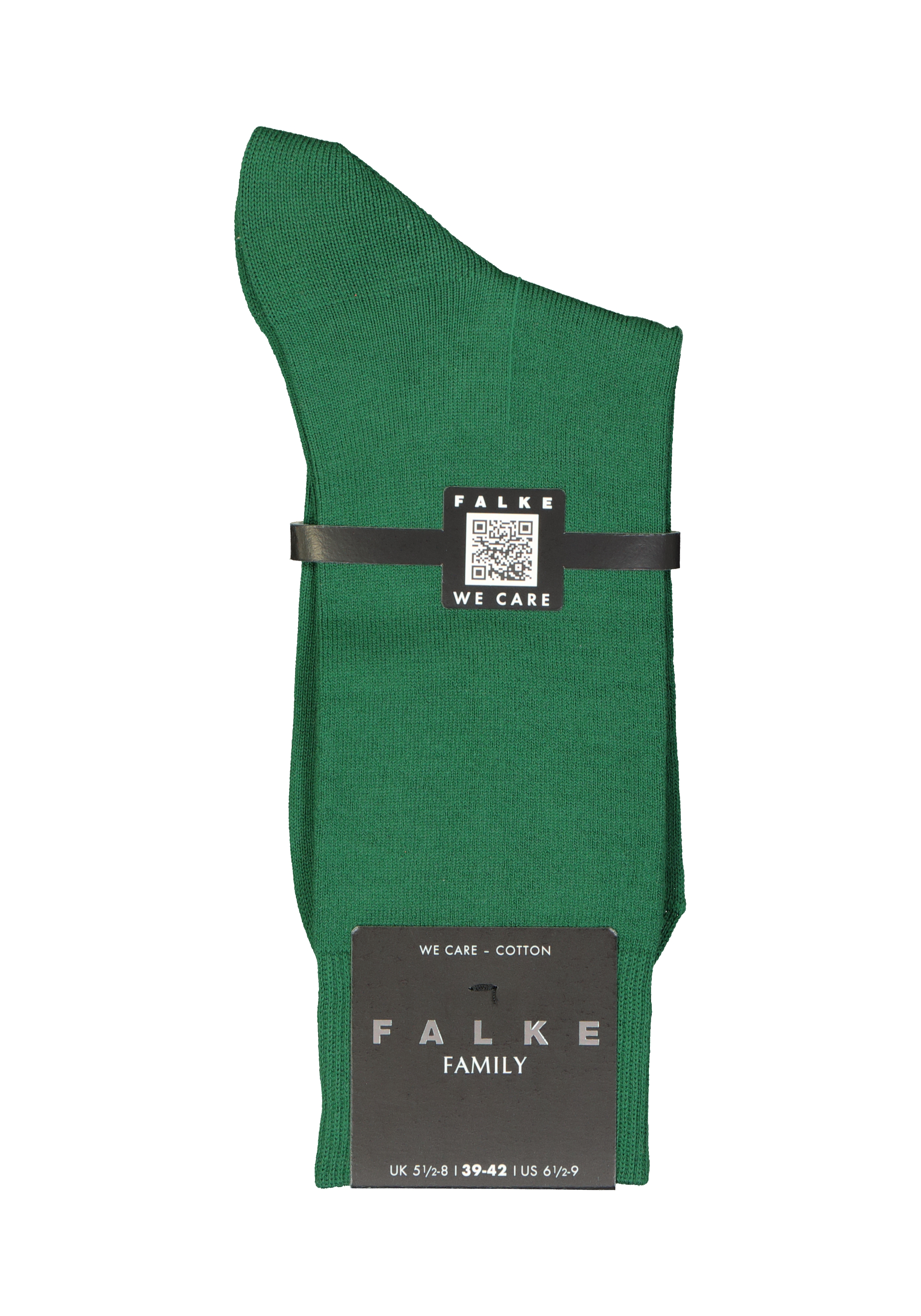 FALKE Family herensokken, groen (golf)