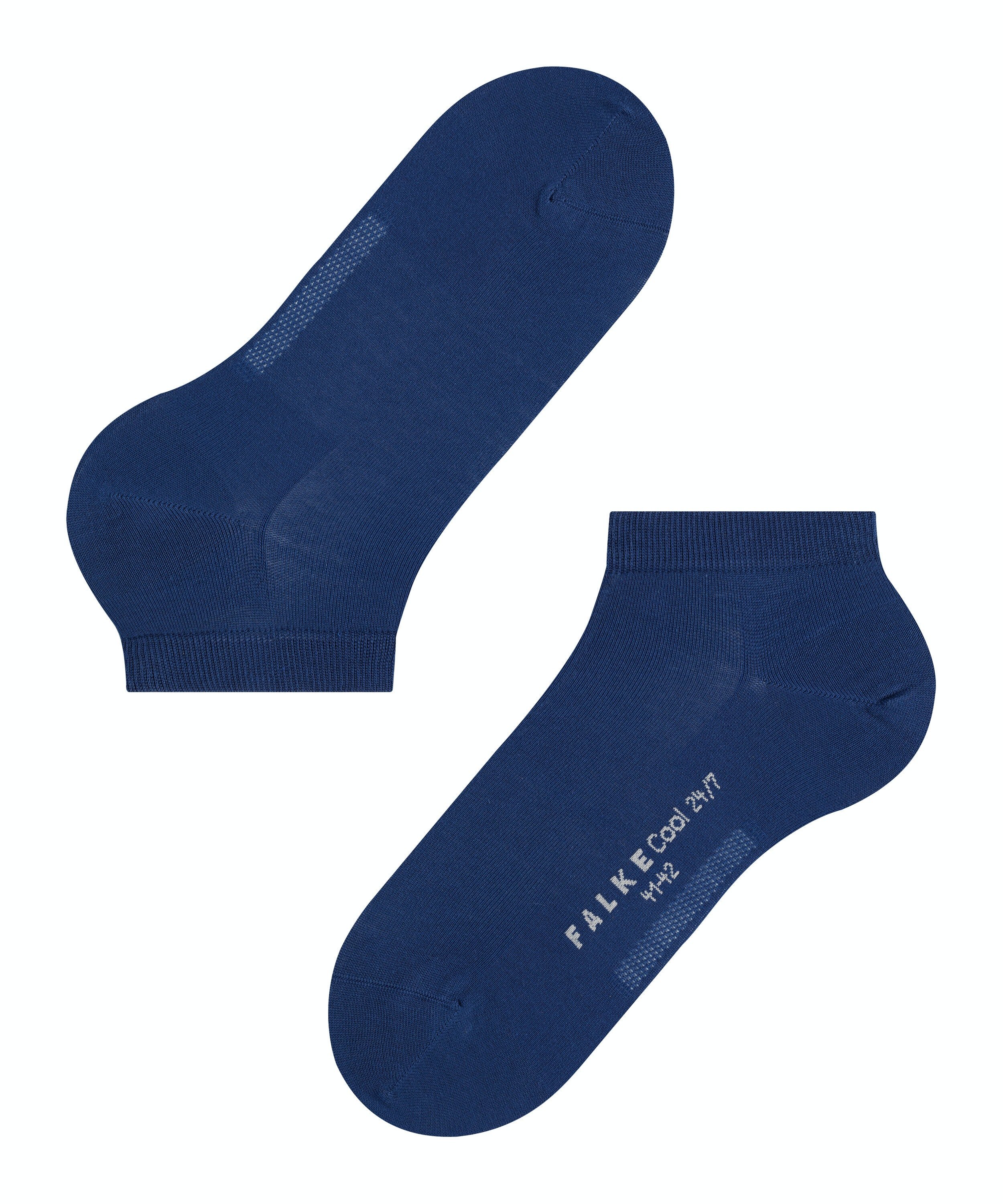 FALKE Cool 24/7 heren enkelsokken, blauw (royal blue)