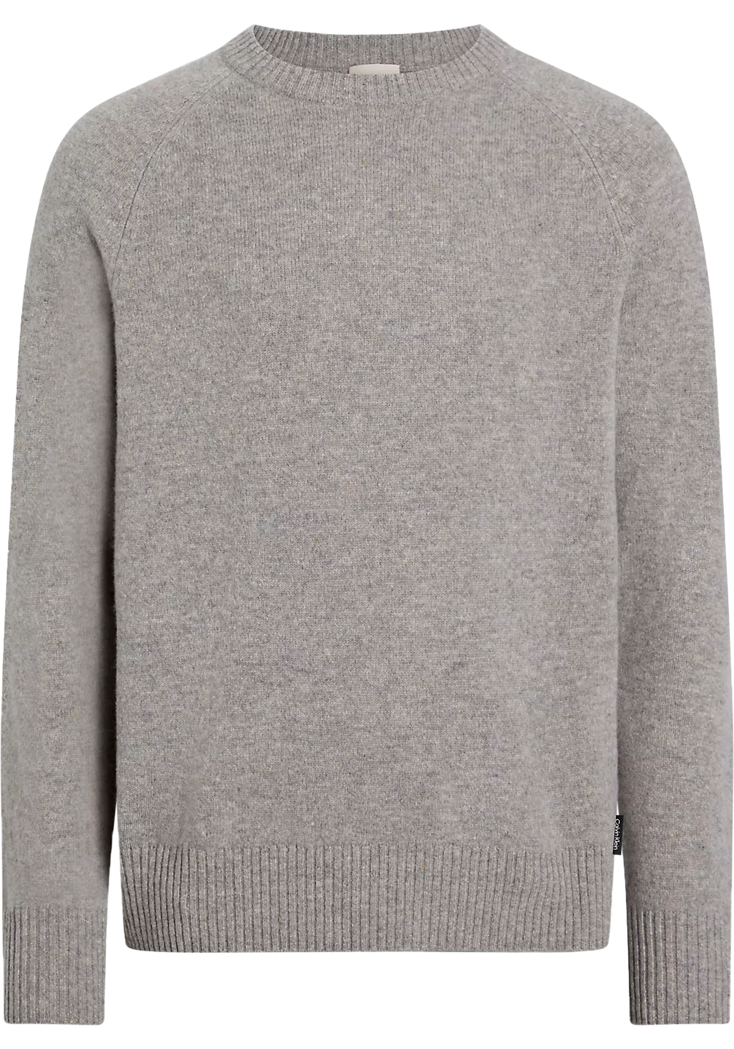 Calvin Klein heren pullover wol, grijs