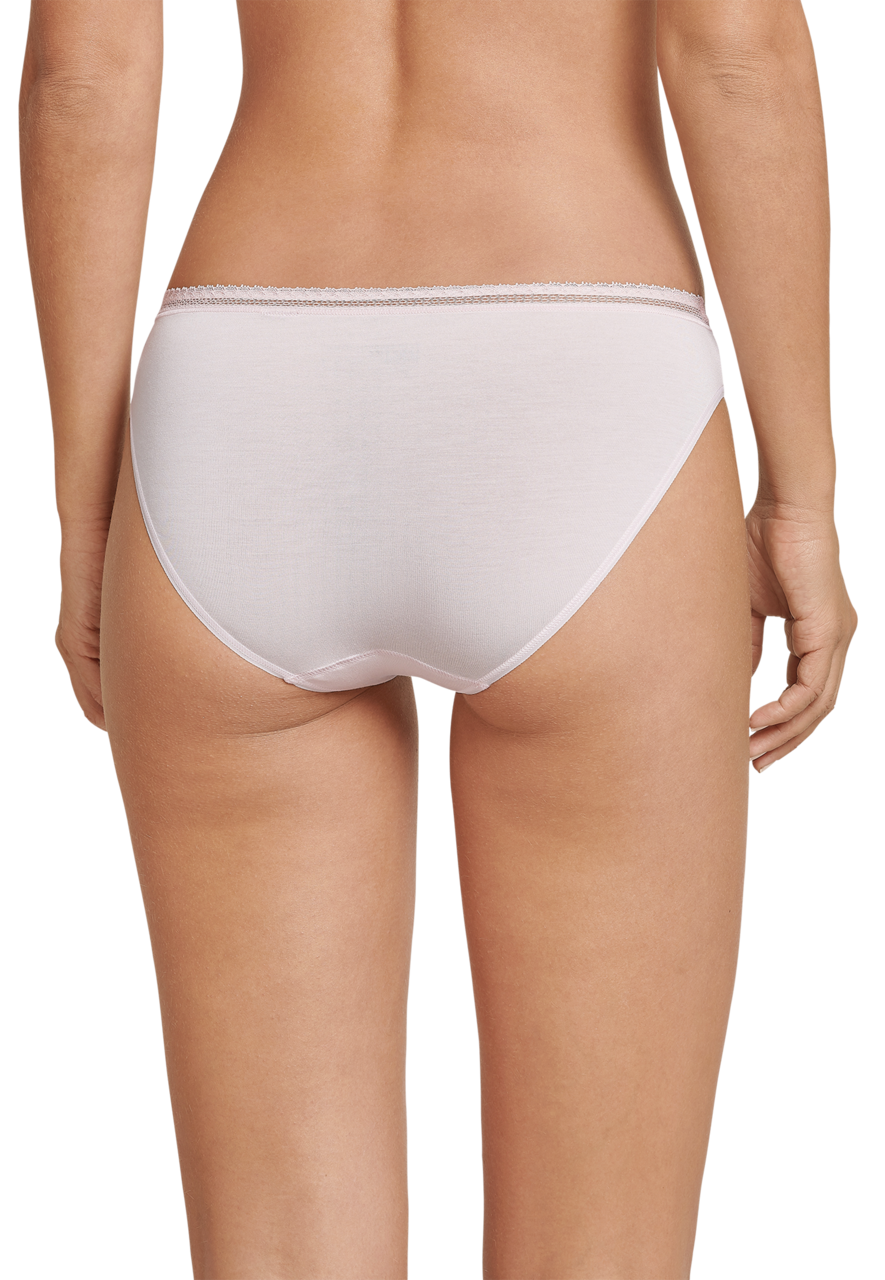 SCHIESSER Long Life Softness slip (1-pack), dames taislip kant lichtroze