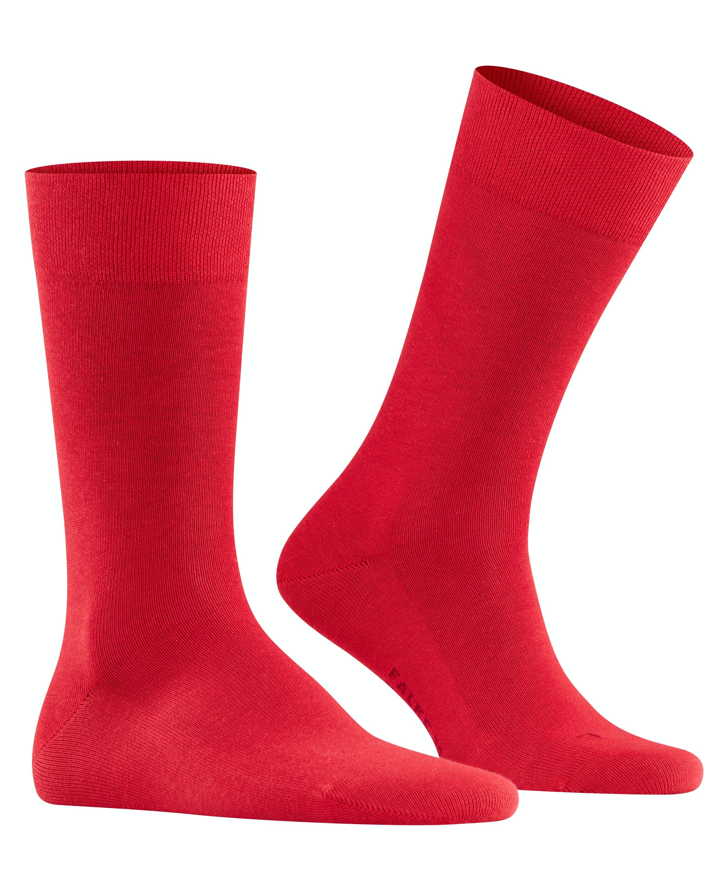 FALKE Sensitive London herensokken, rood (scarlet)