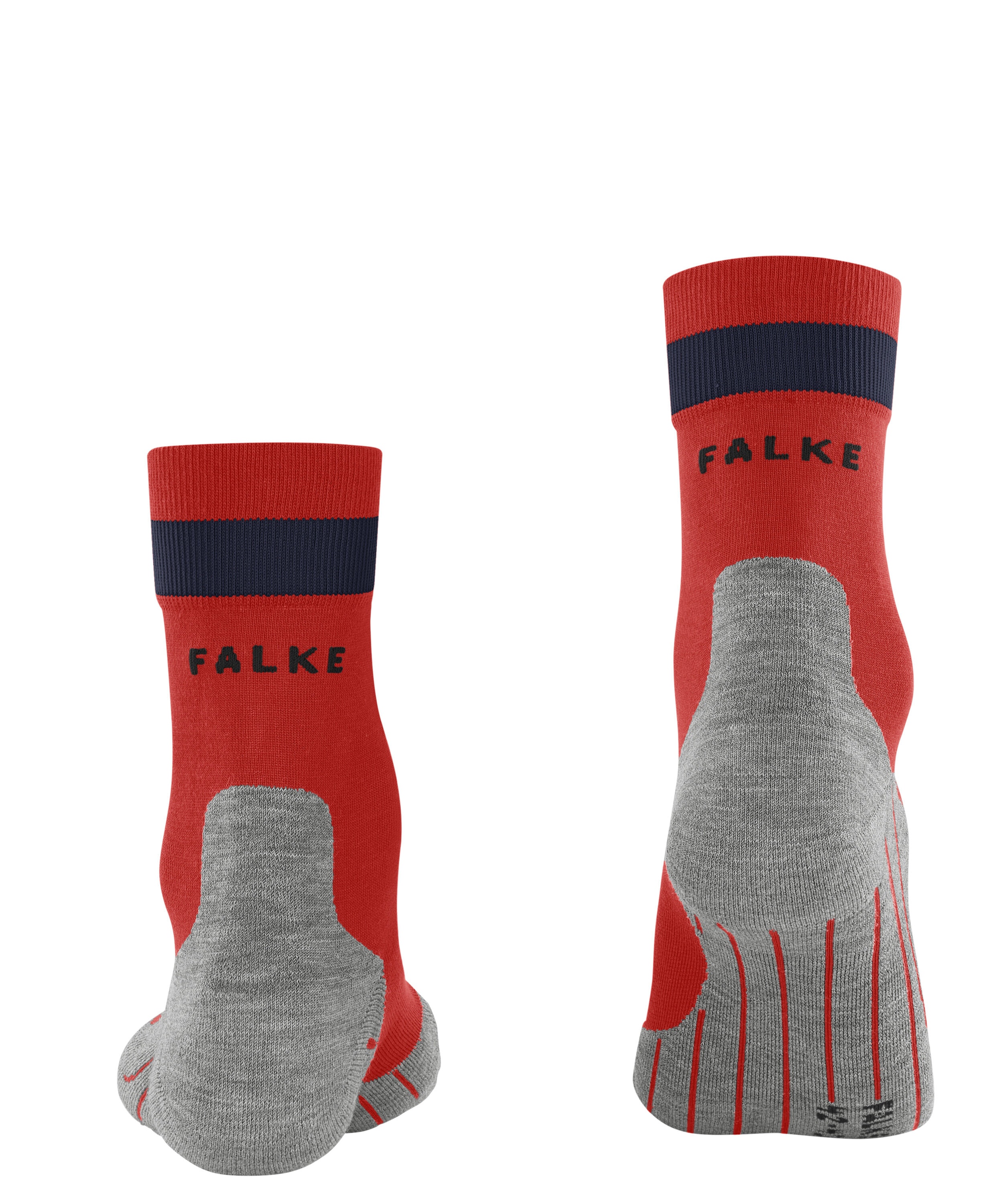 FALKE RU4 Endurance heren running sokken, rood (mango)