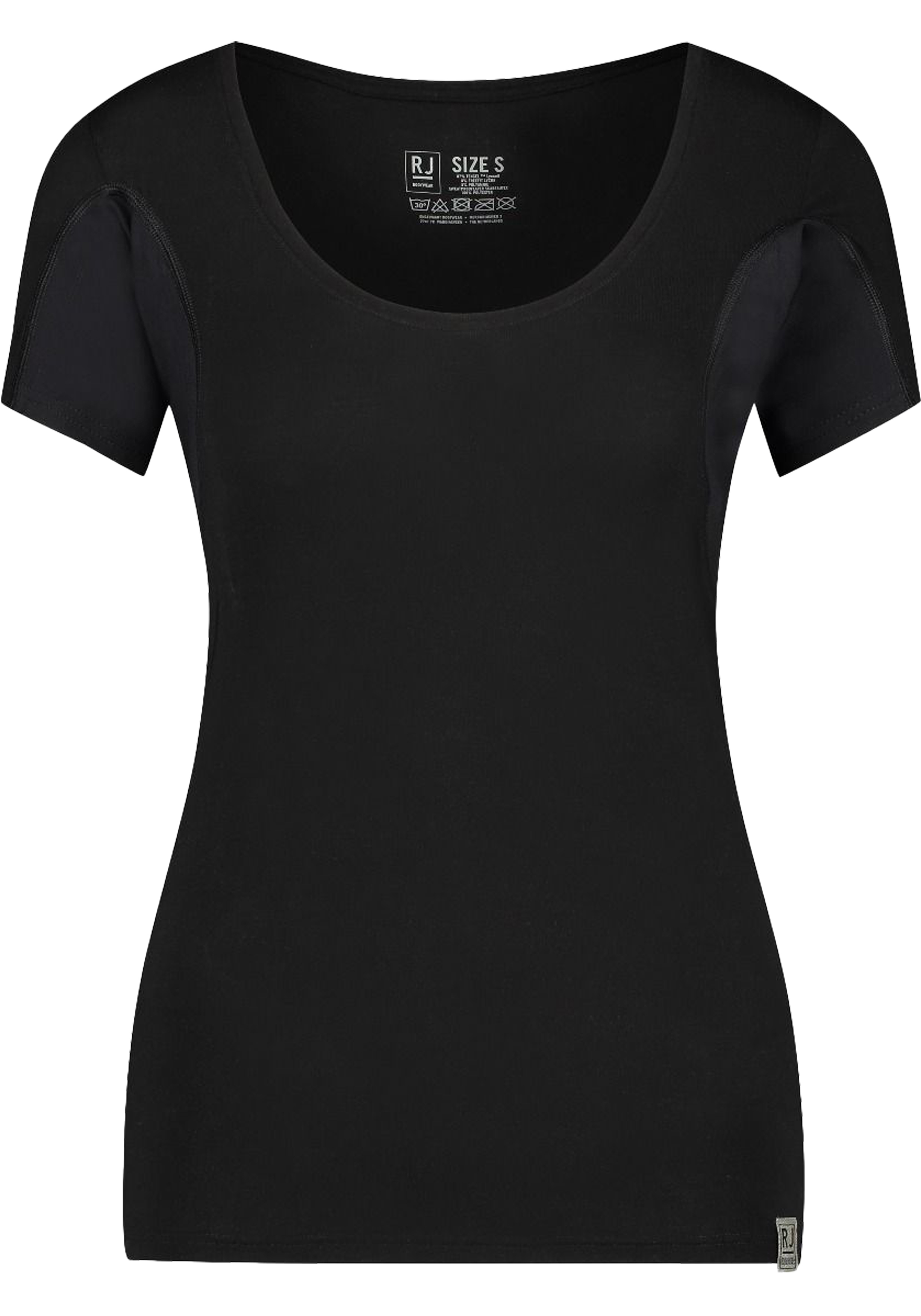 RJ Bodywear Sweatproof dames Bern T-shirt (1-pack), zwart