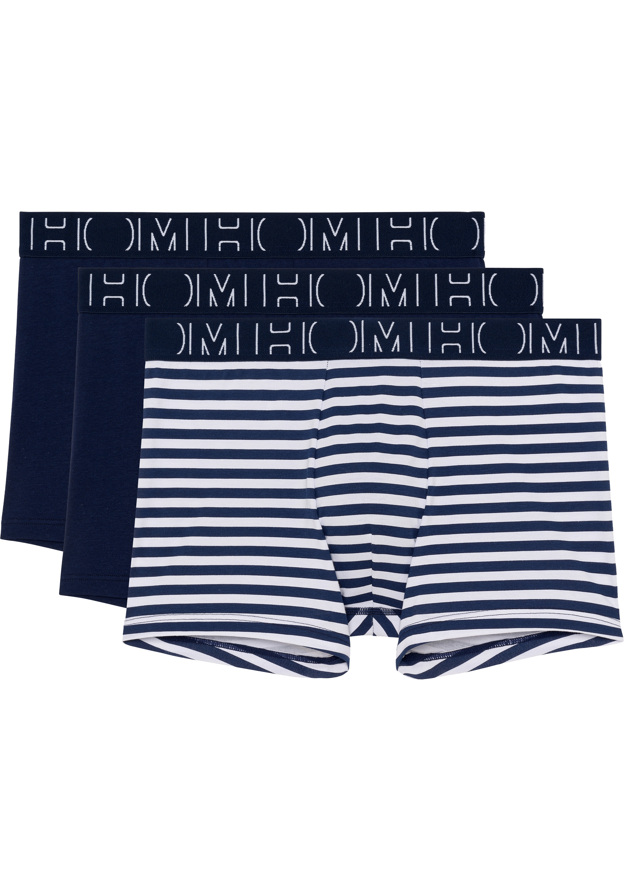 HOM Christofer #2 boxer briefs (3-pack), heren boxer, donkerblauw