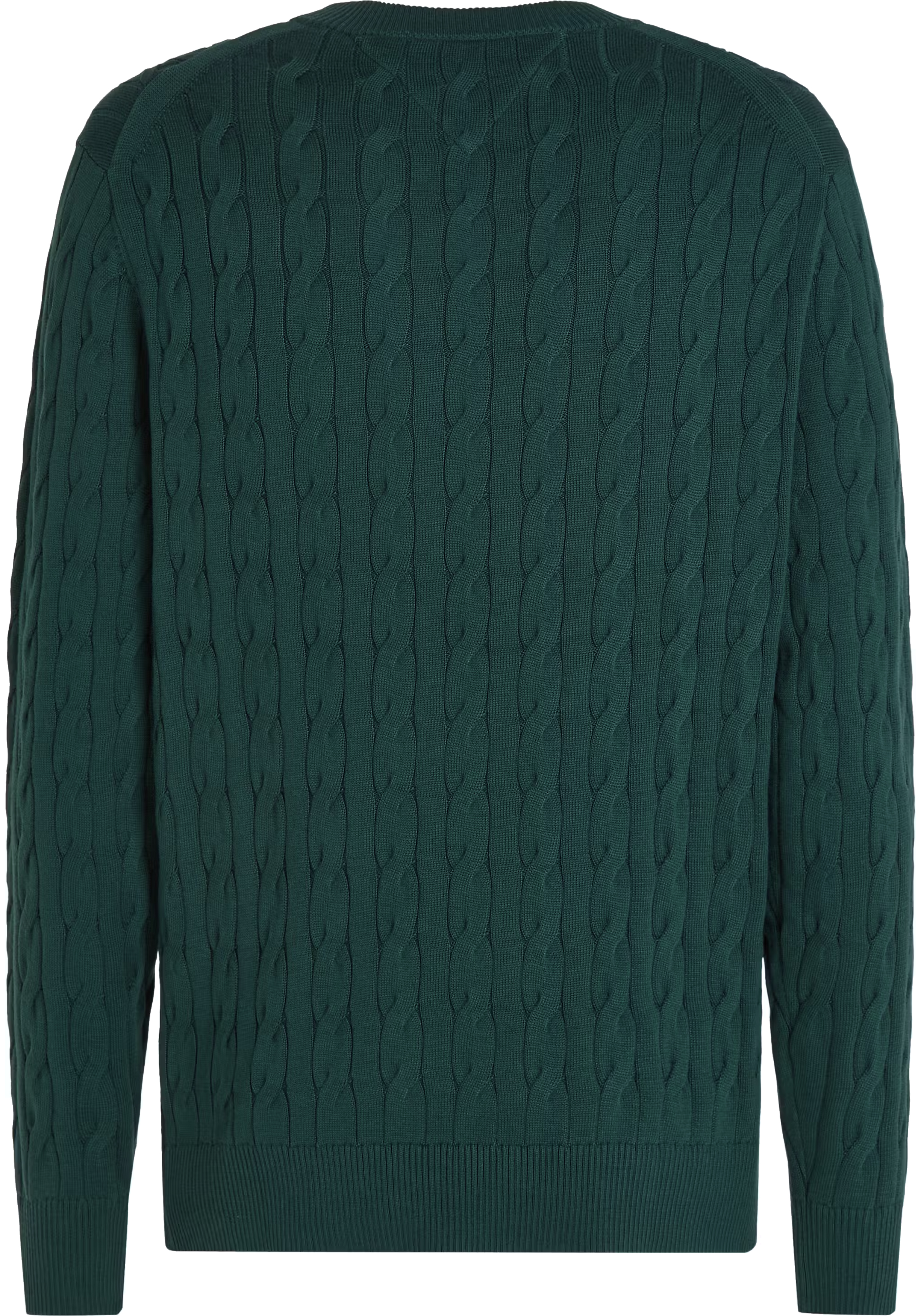 Tommy Hilfiger heren pullover katoen, groen