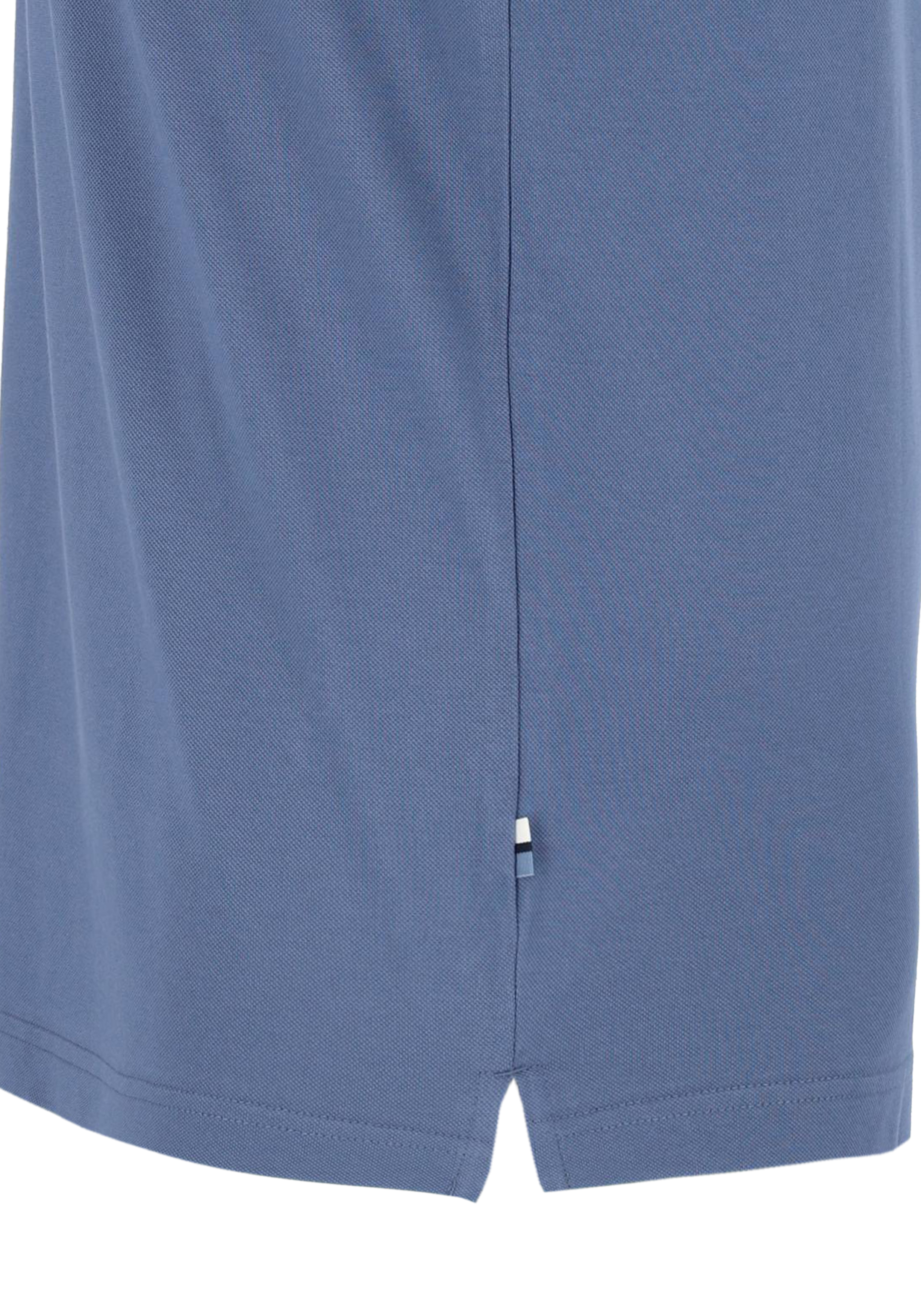 OLYMP Polo Casual, modern fit polo, rookblauw