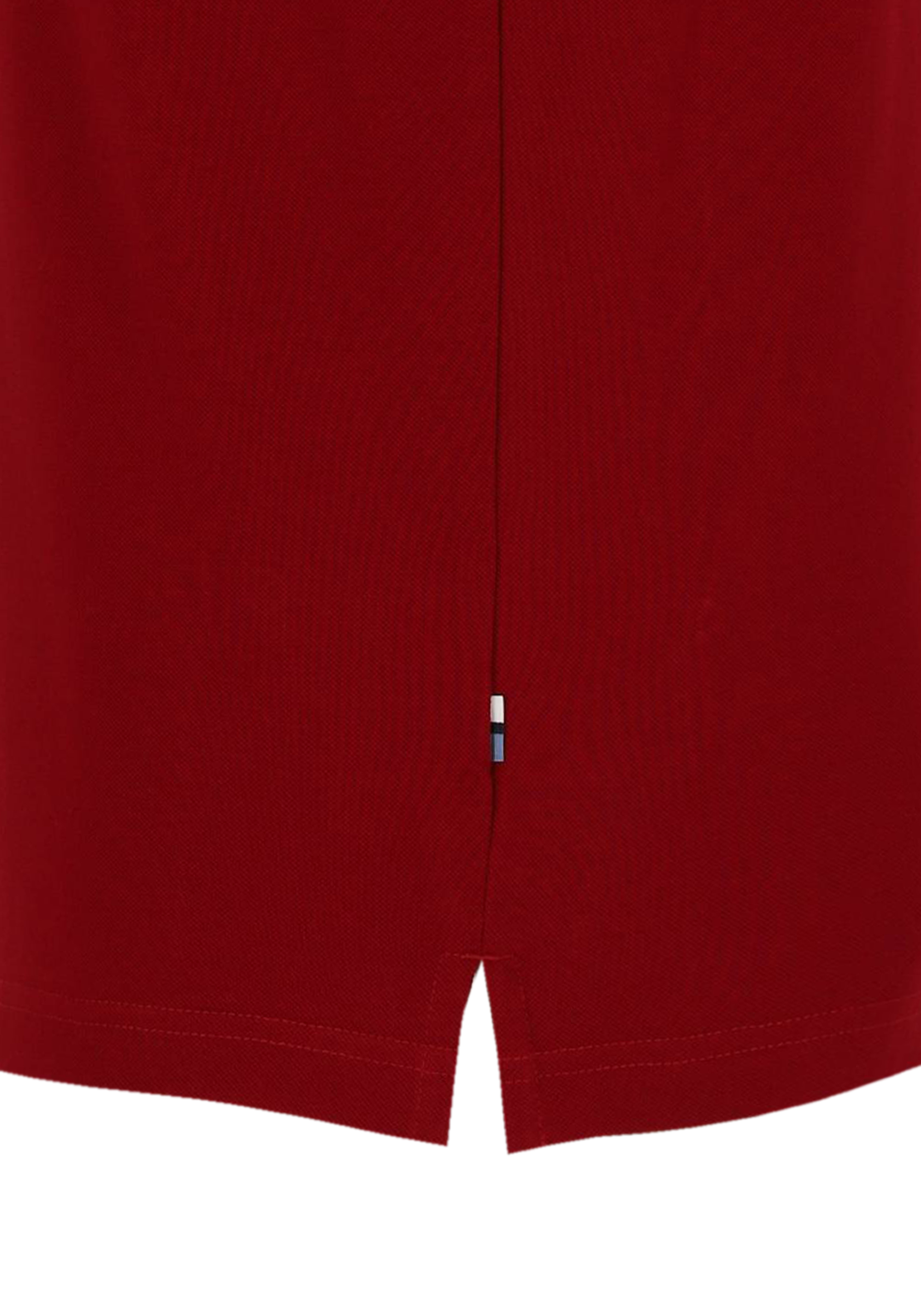 OLYMP Polo Casual, modern fit polo, donkerrood