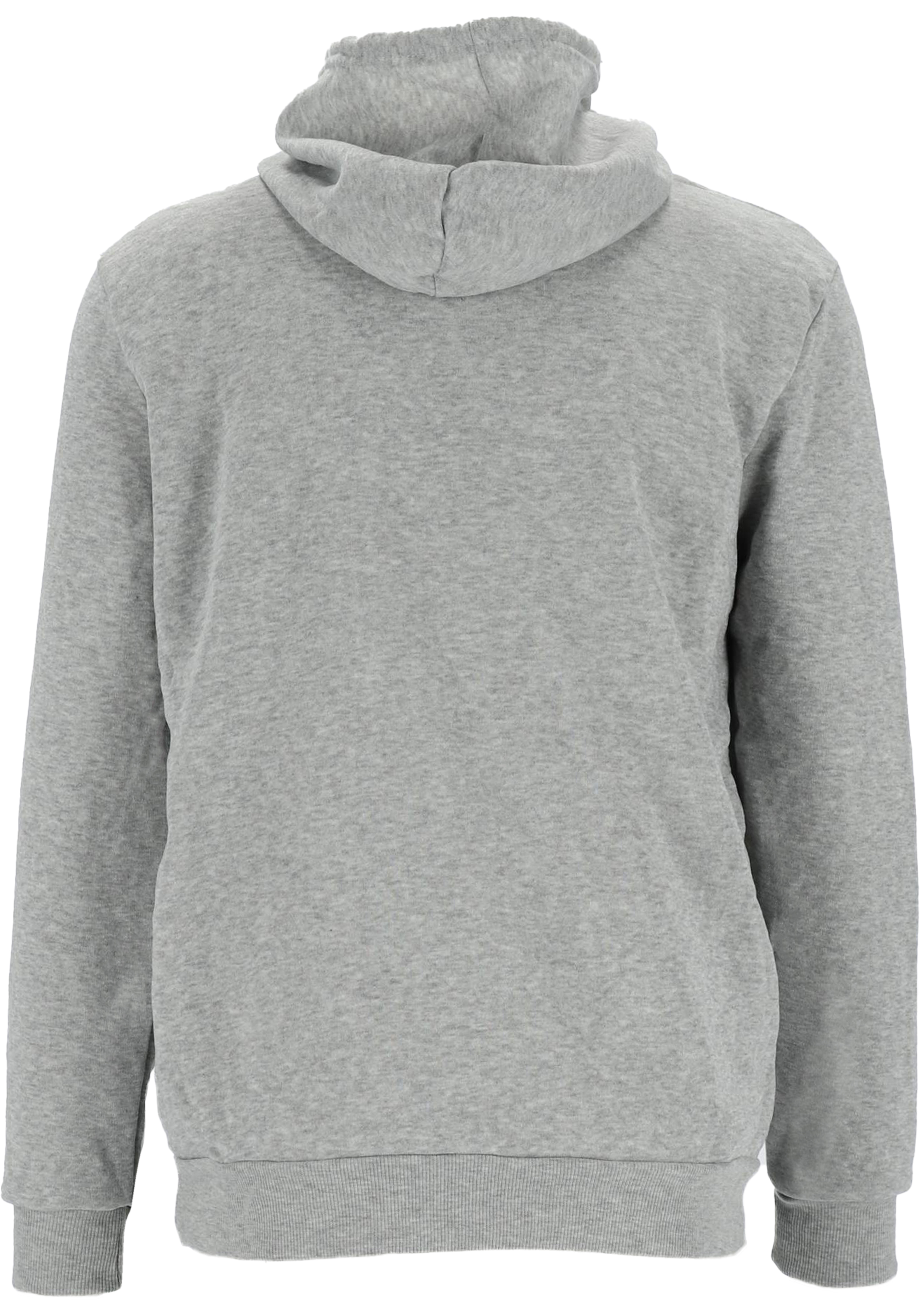 Kersttrui unisex hoodie, sweatshirt met capuchon, grijs