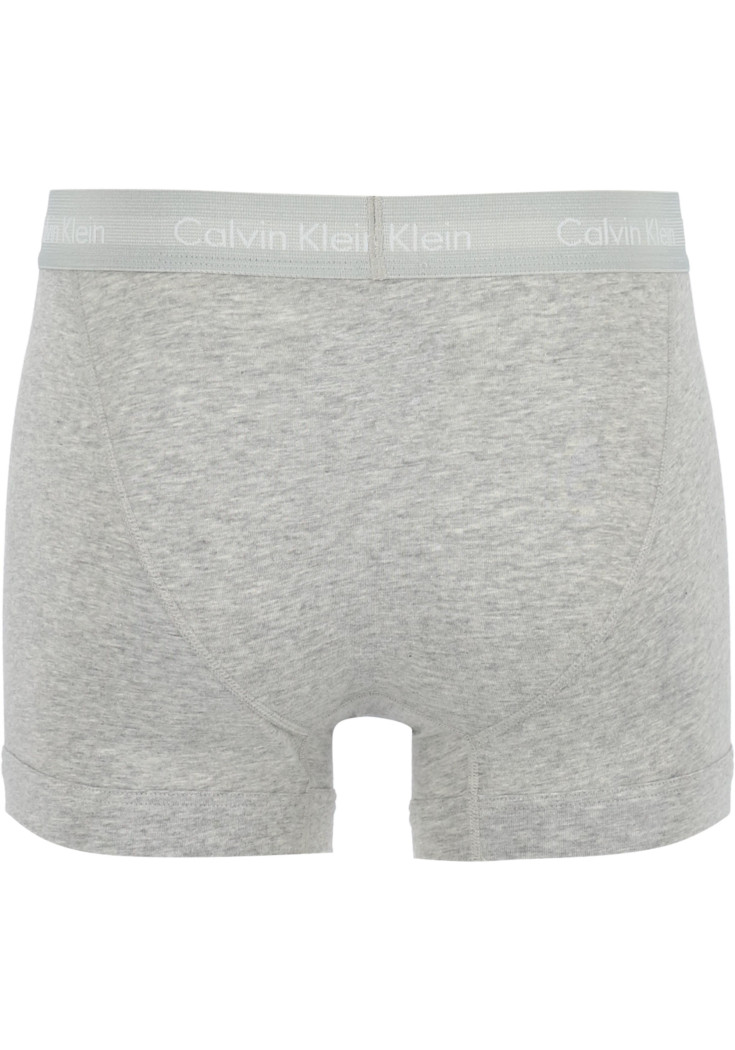 Calvin Klein Trunk (3-pack), heren boxers normale lengte, grijs