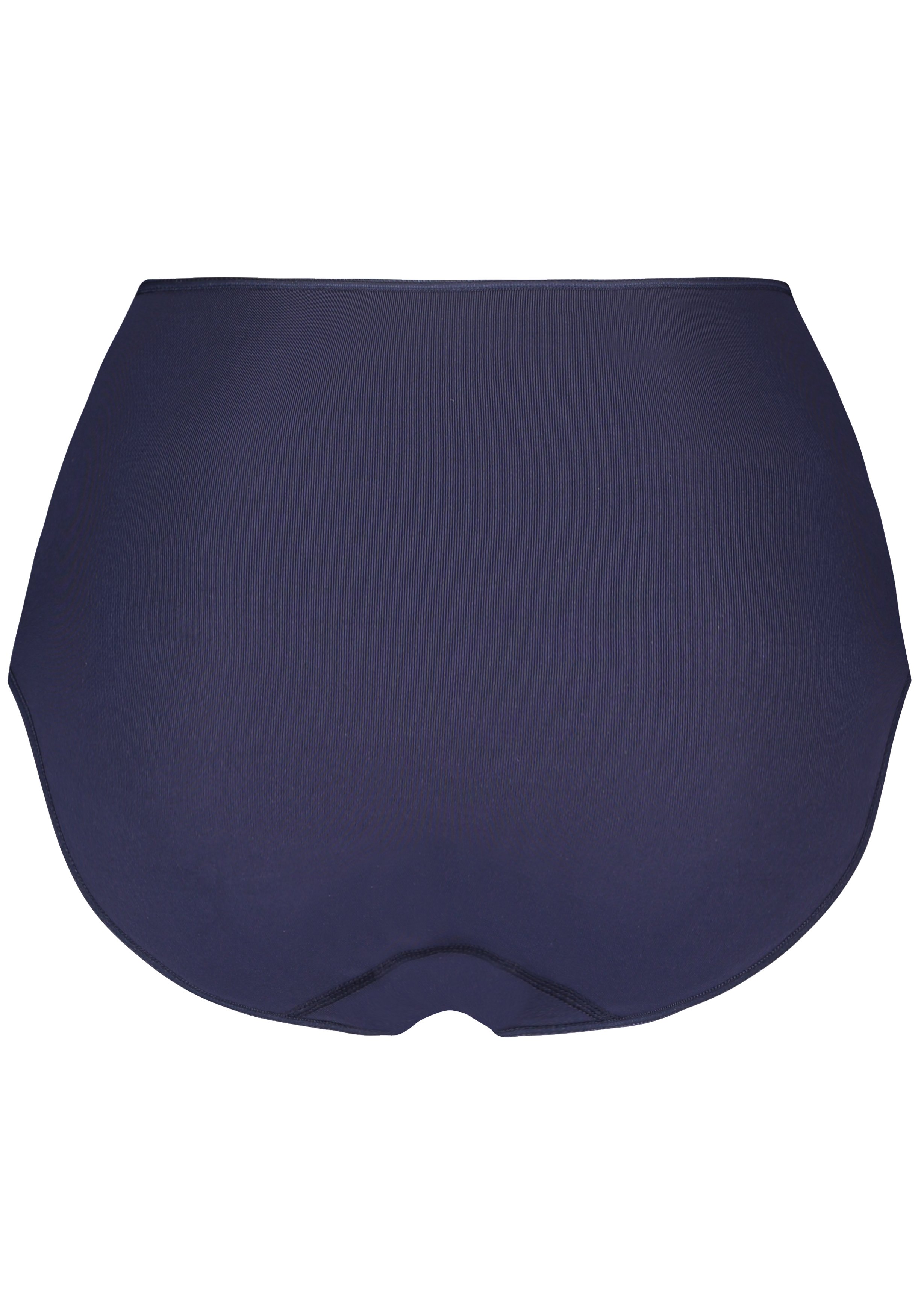 RJ Bodywear Pure Color dames maxi brief, donkerblauw